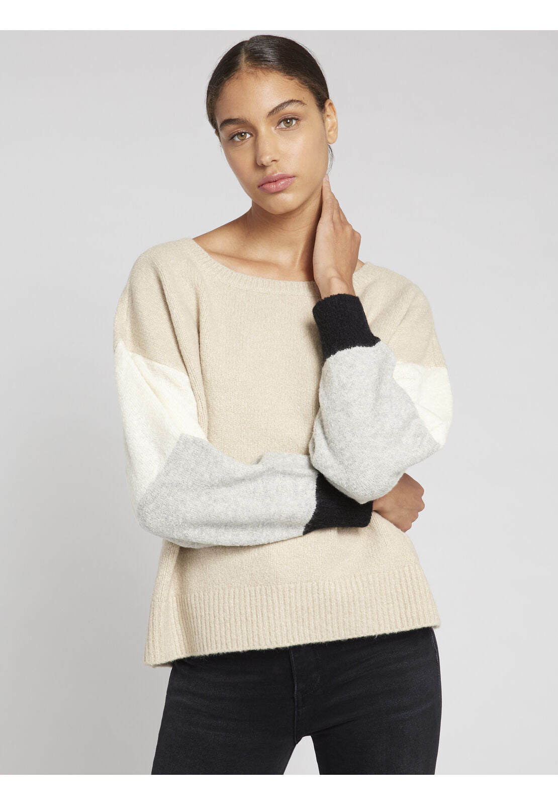 JESSIE TUNIQUE BATEAU MANCHES BLOUSE