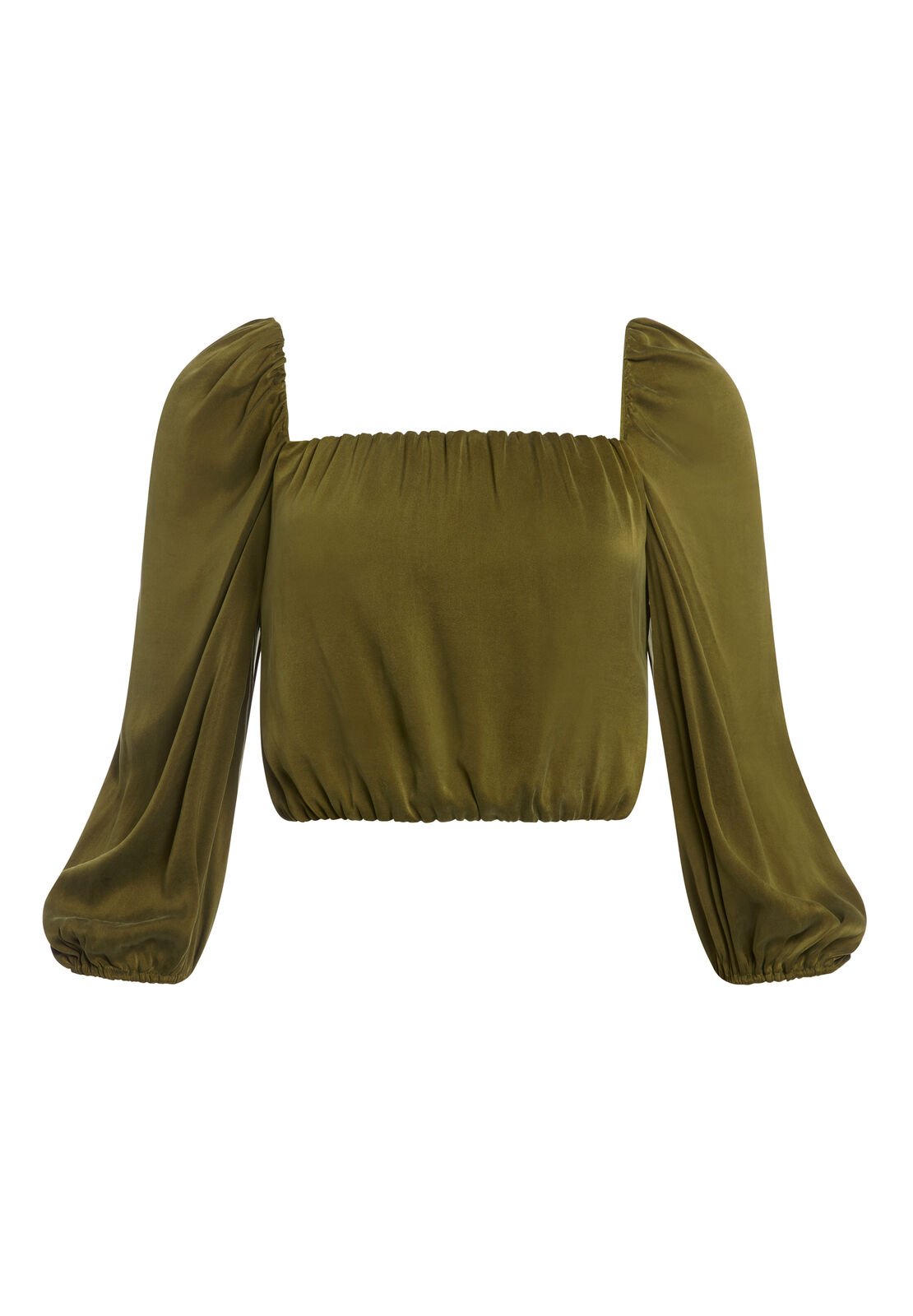 TOP CONTADINO CON SCOLLO ALTO E QUADRATO