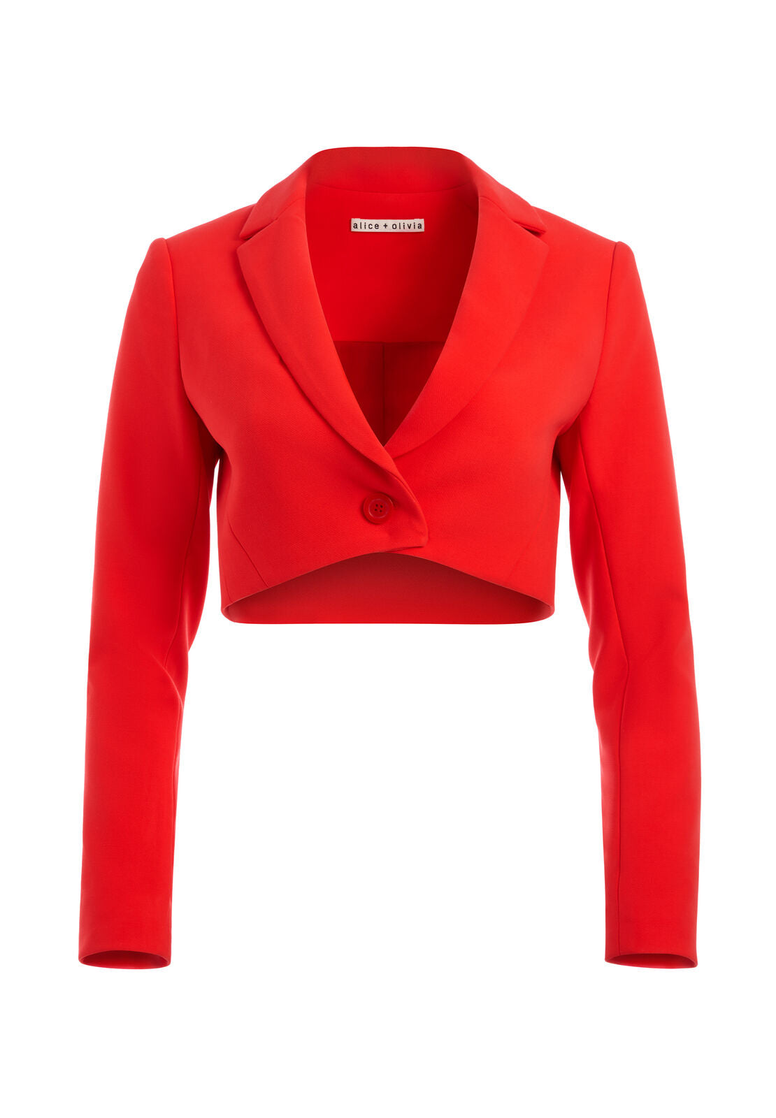 MACEY CROP NOTCH COLLAR BLAZER