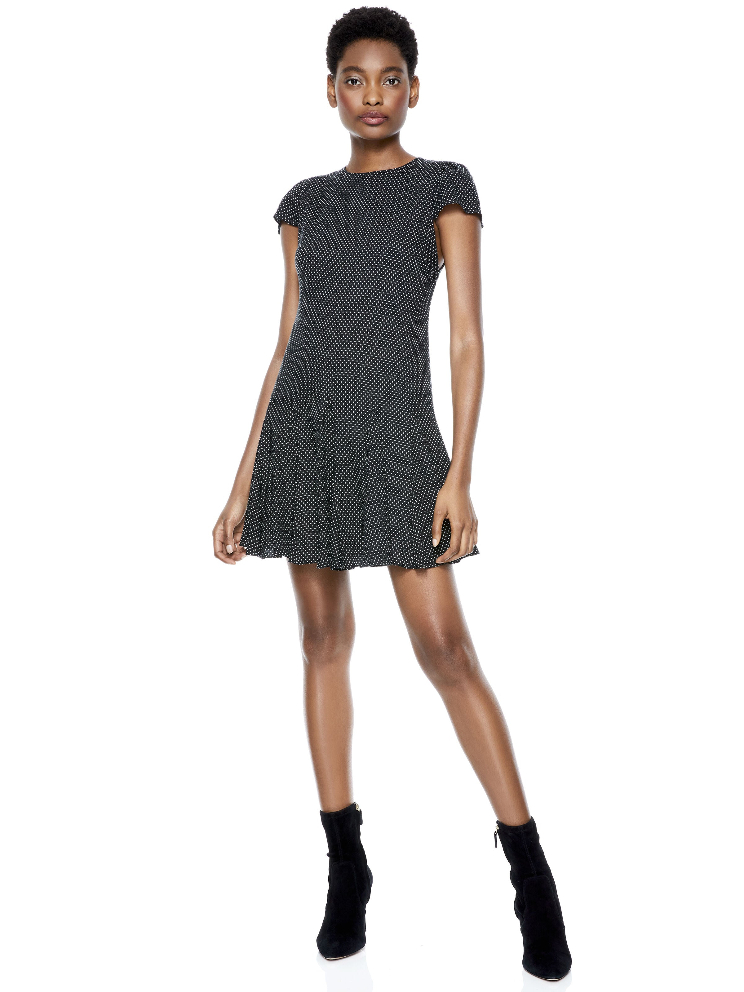 DOLLY GODET MINI DRESS