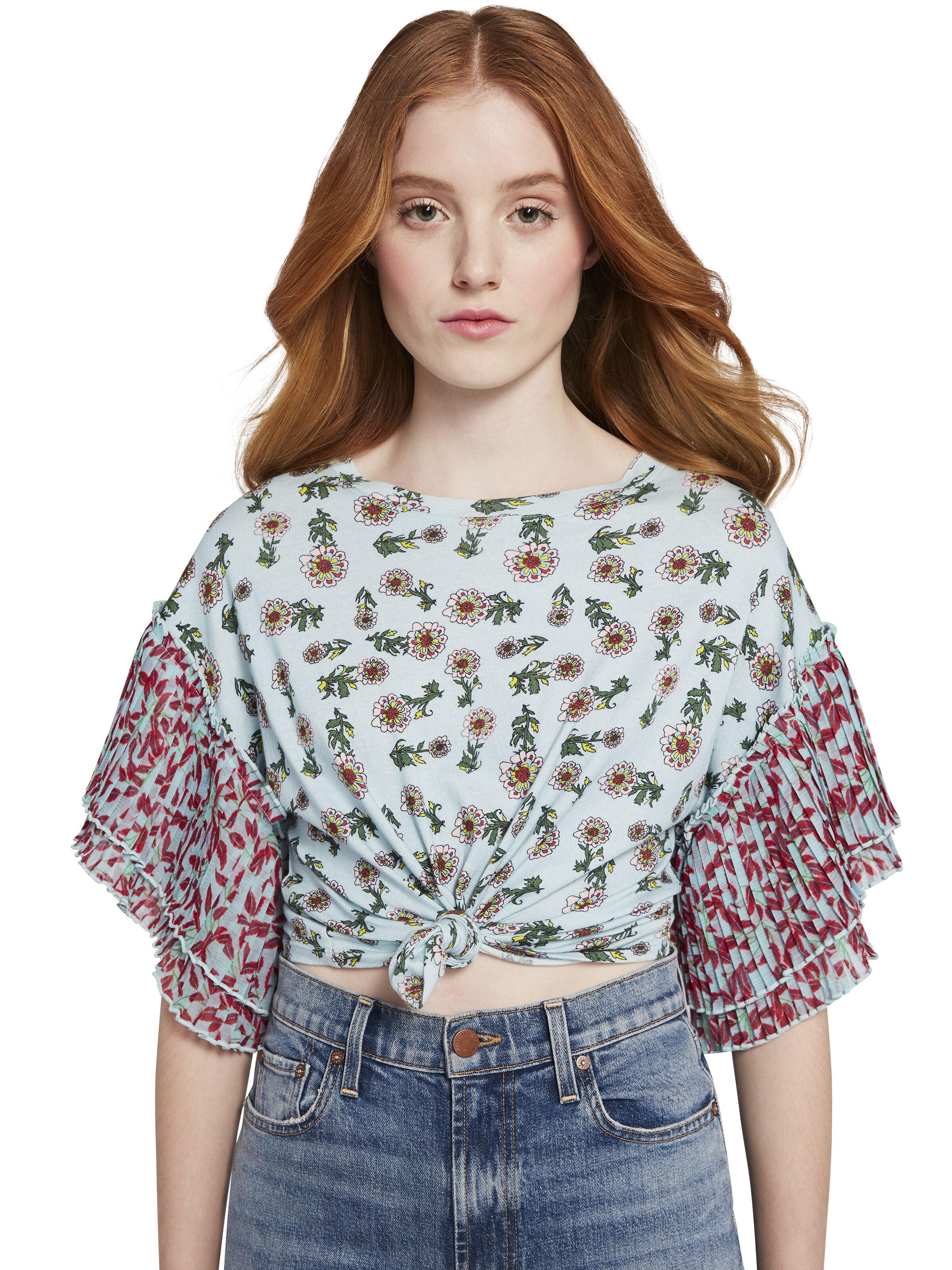 TEE-SHIRT IMPRIMÉ FLEURI NANCI