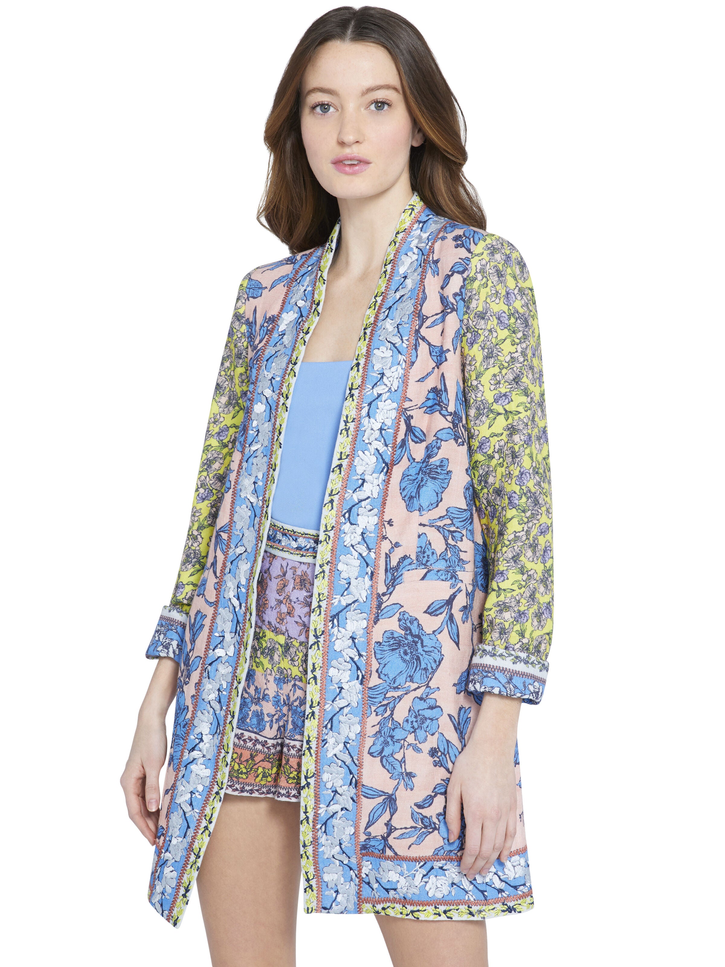 SIMPSON EMBROIDERED BLAZER