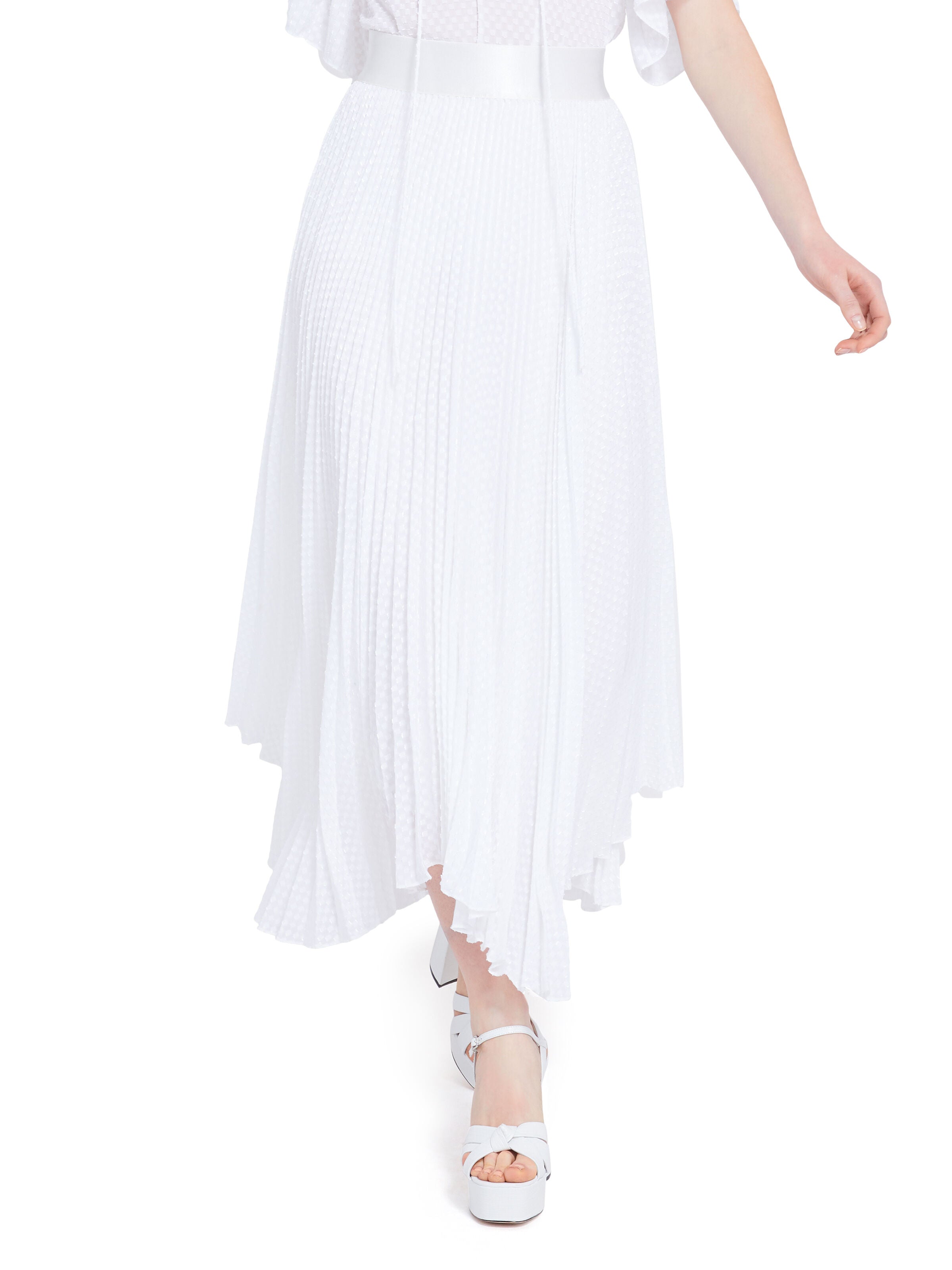 KATZ PLEATED MAXI SKIRT