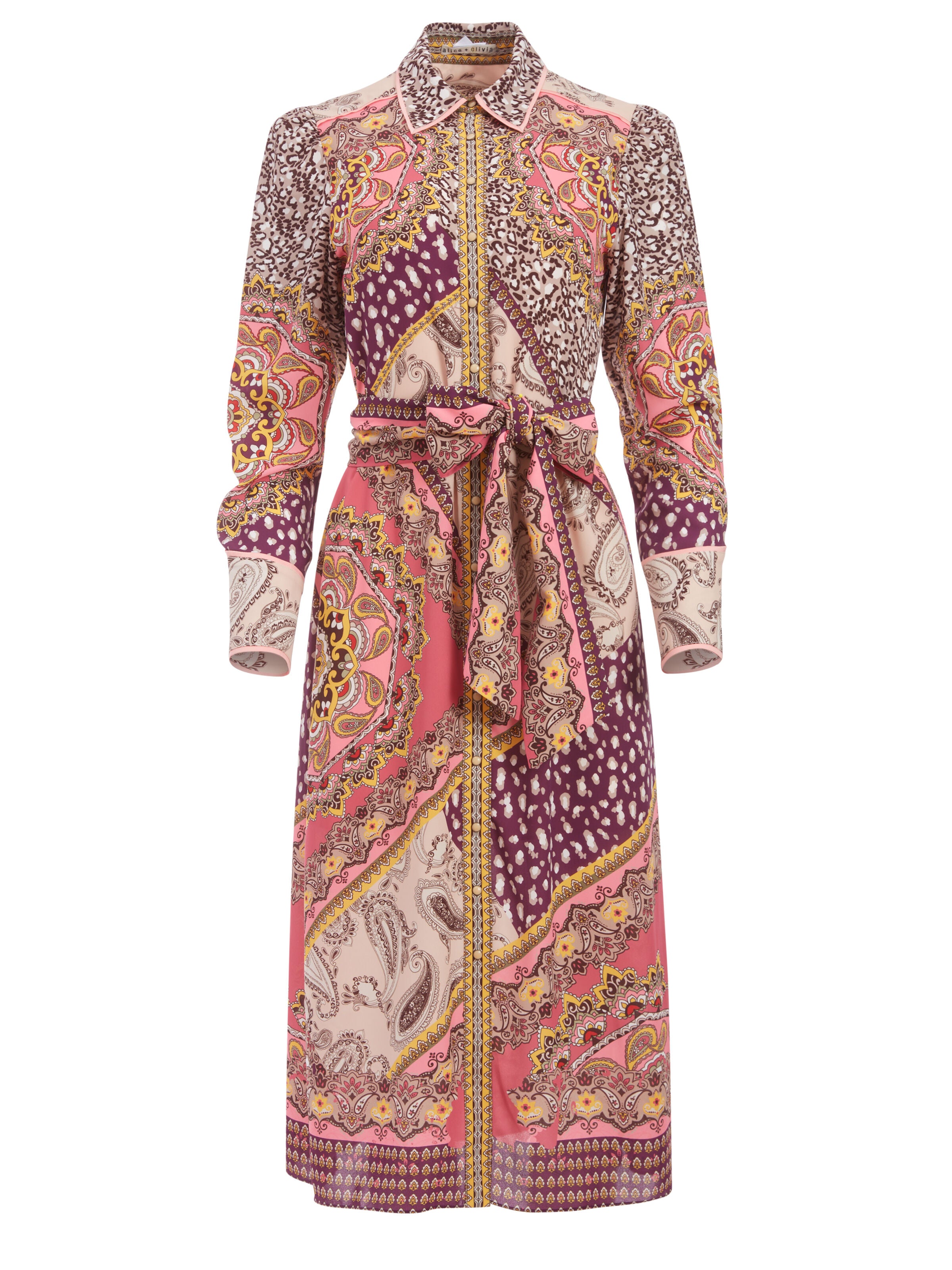ROBE MIDI LUANNE PAISLEY