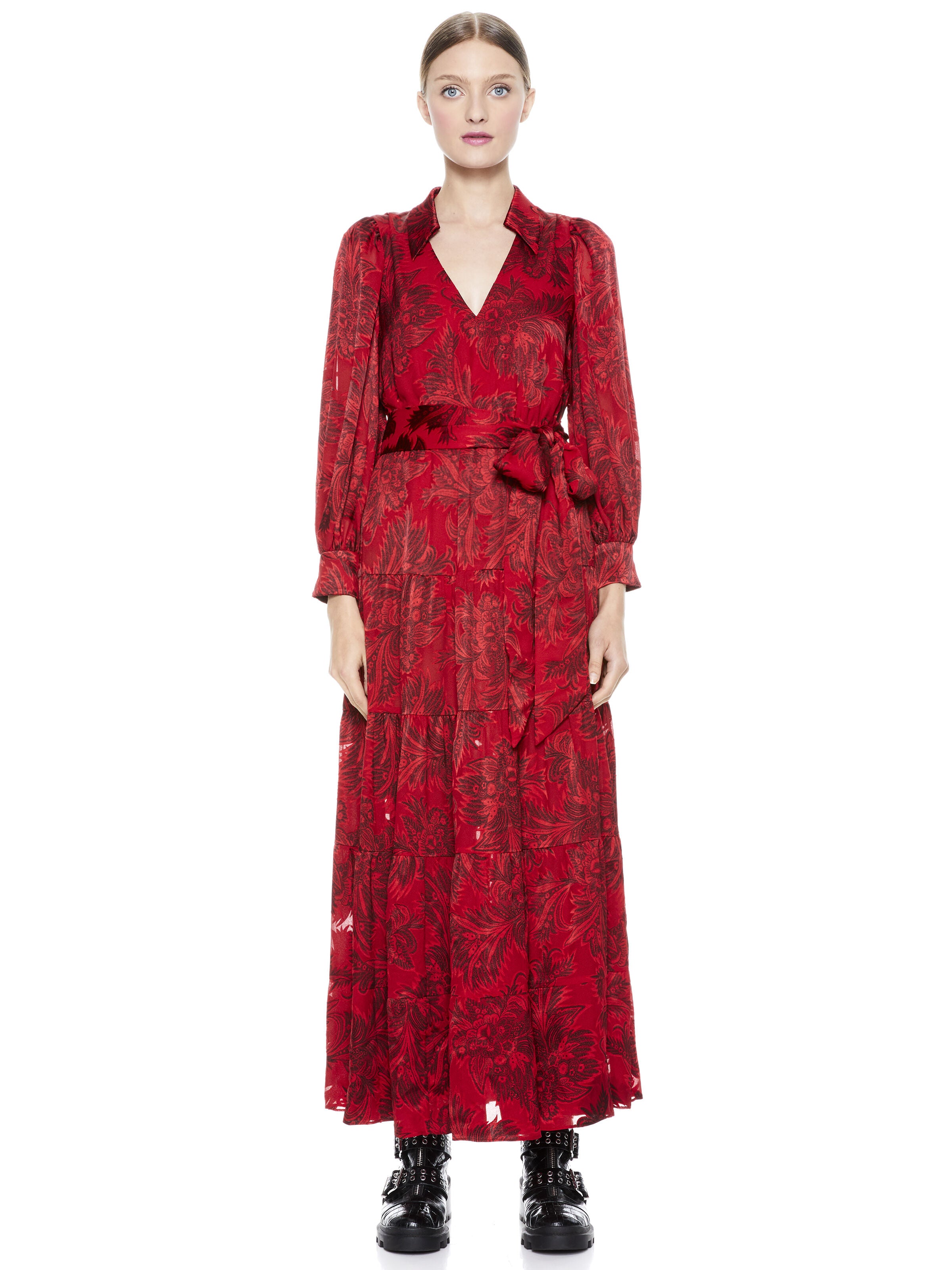SITARA COLLARED MAXI DRESS