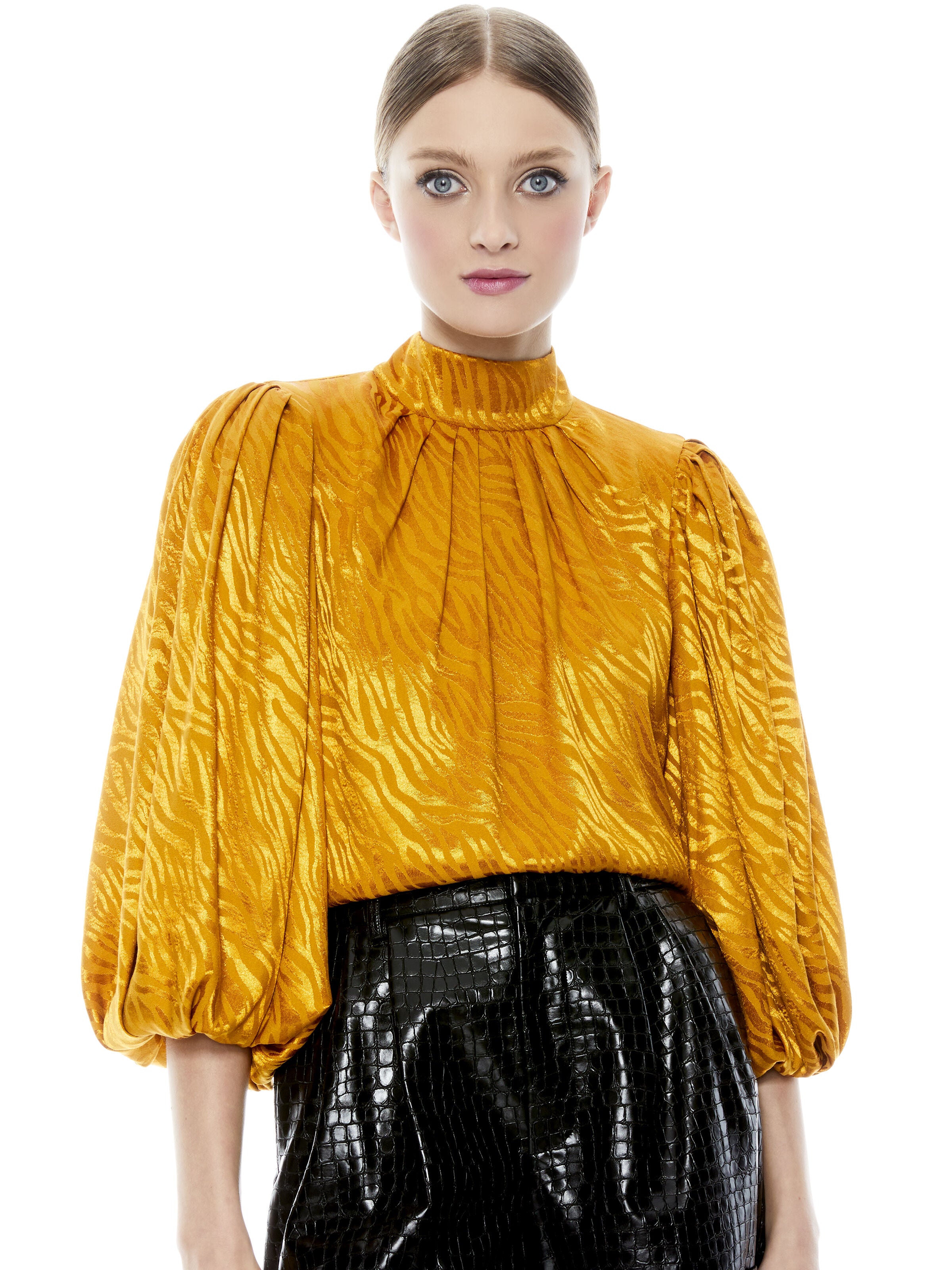 CHEMISIER MANCHES BOUFFANTES ANNABELLE