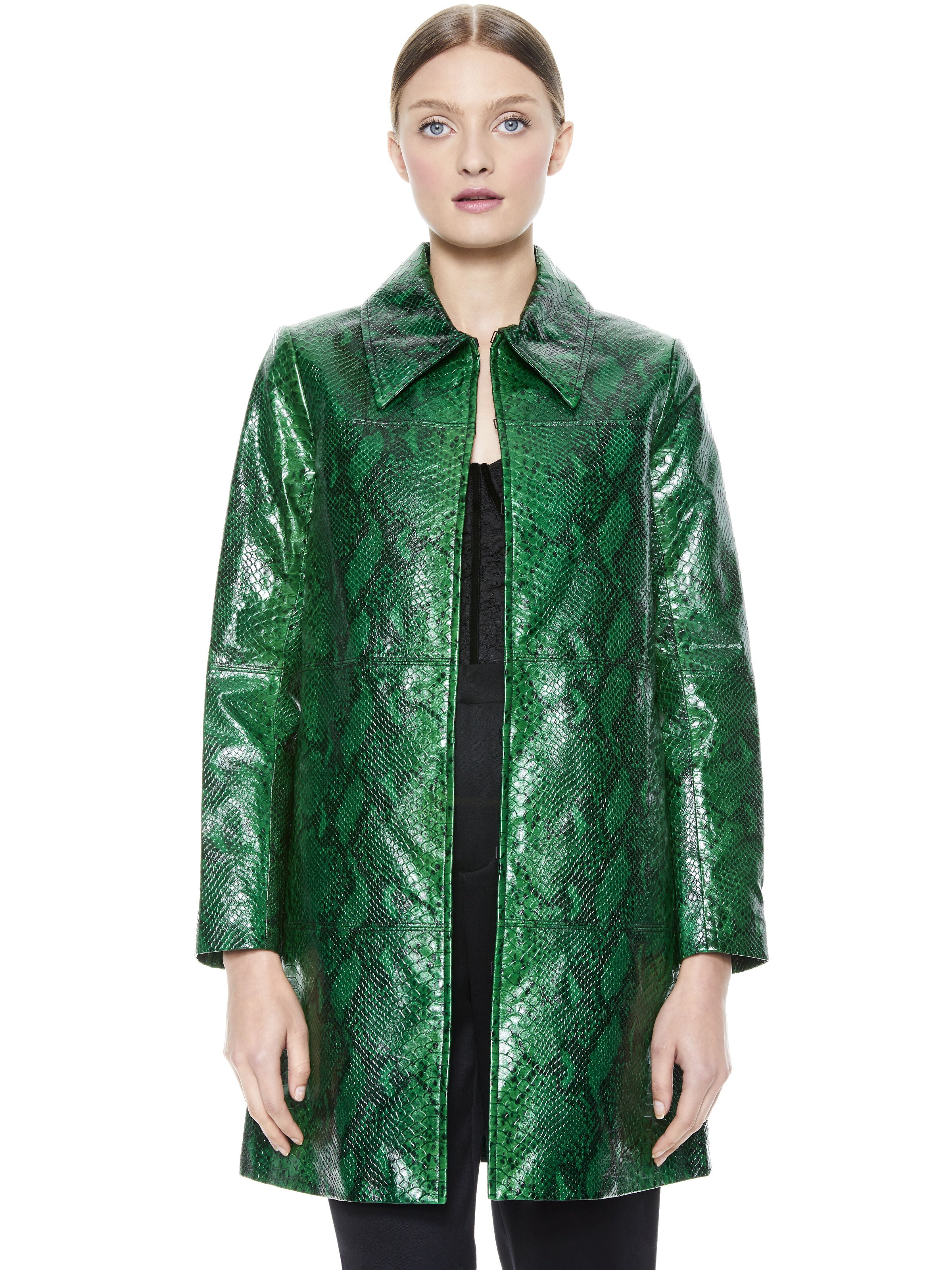 LOGAN LEATHER COAT
