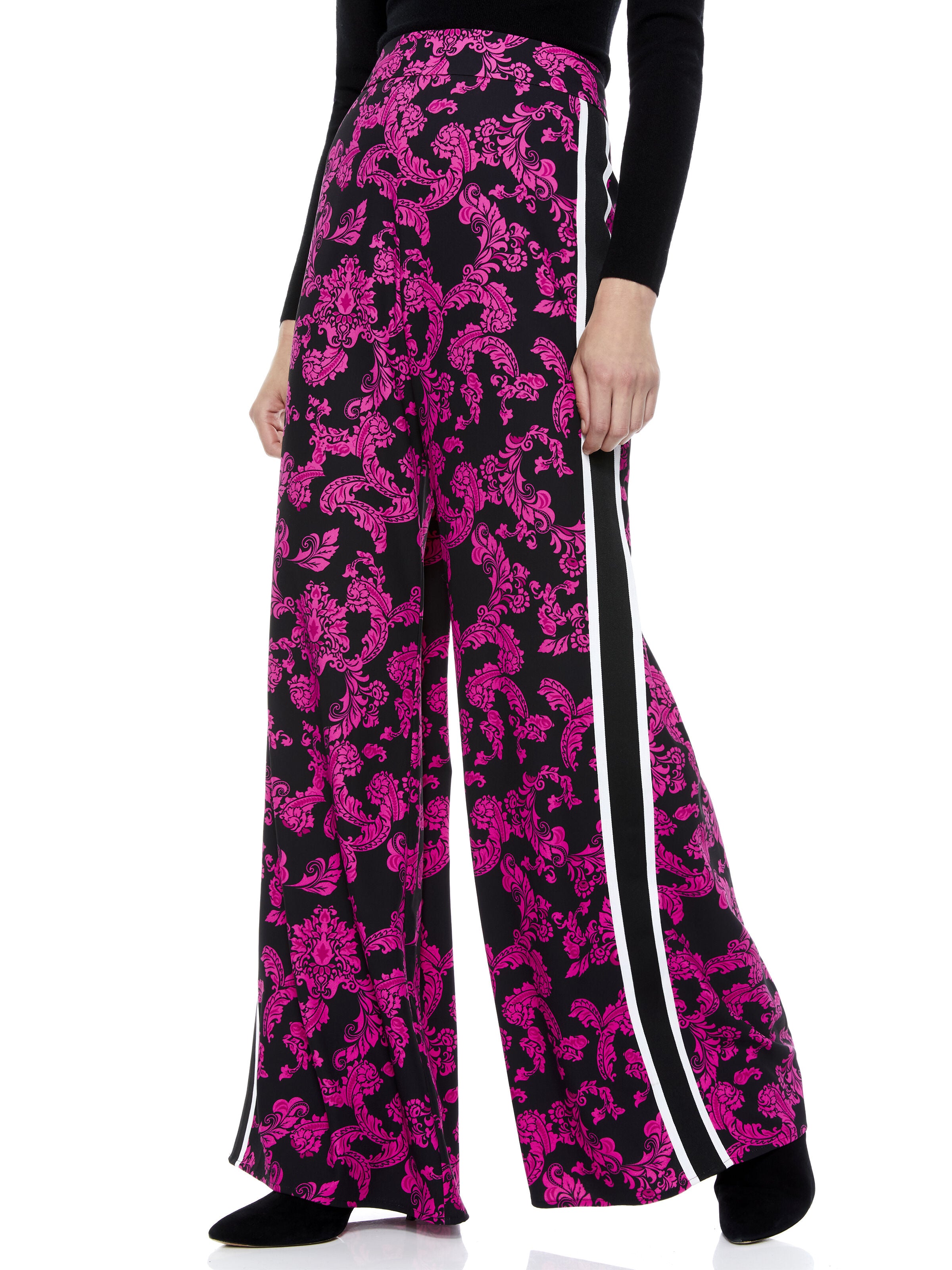 PANTALON ATHENA AMPlE IMPRIMÉ FLEURI