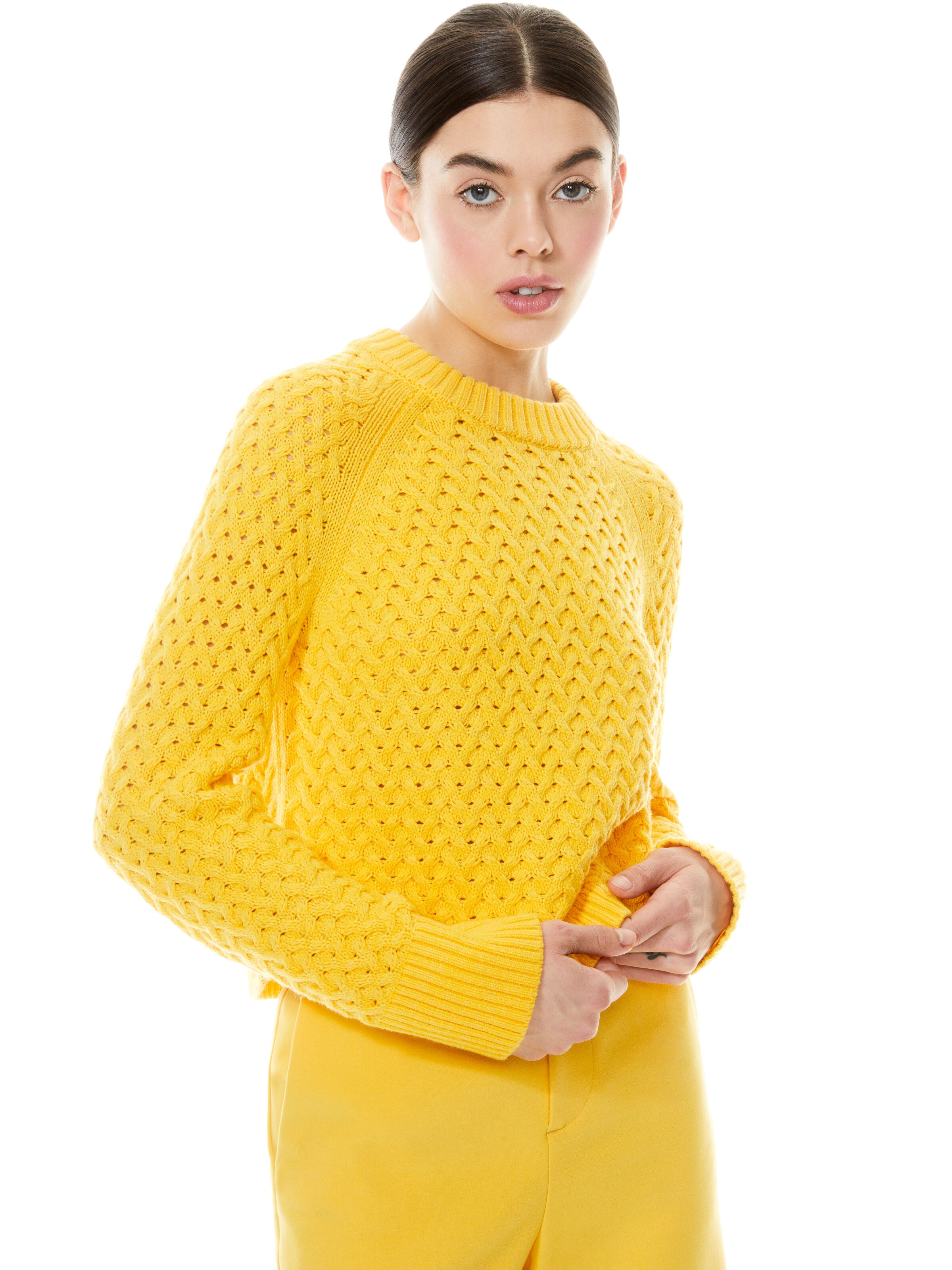PULLOVER CROP LETA