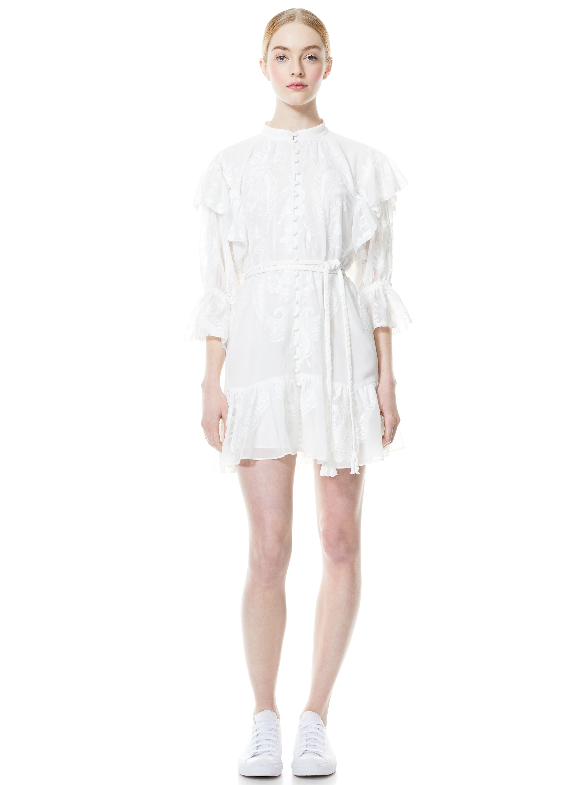 MINI ROBE CEINTURÉE BOUTONNÉE DEVANT TEDDI