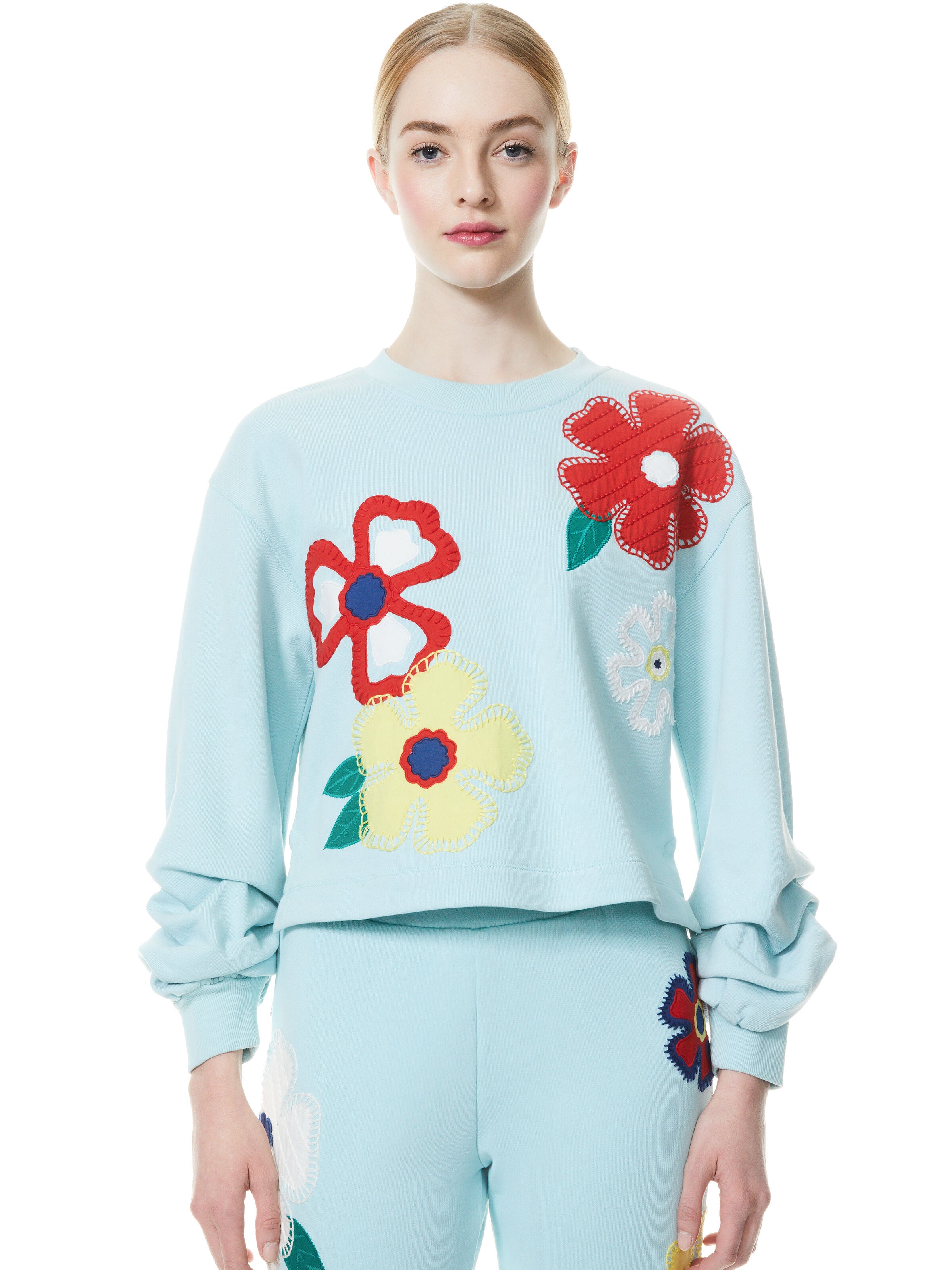 GAIA EMBROIDERED SWEATSHIRT