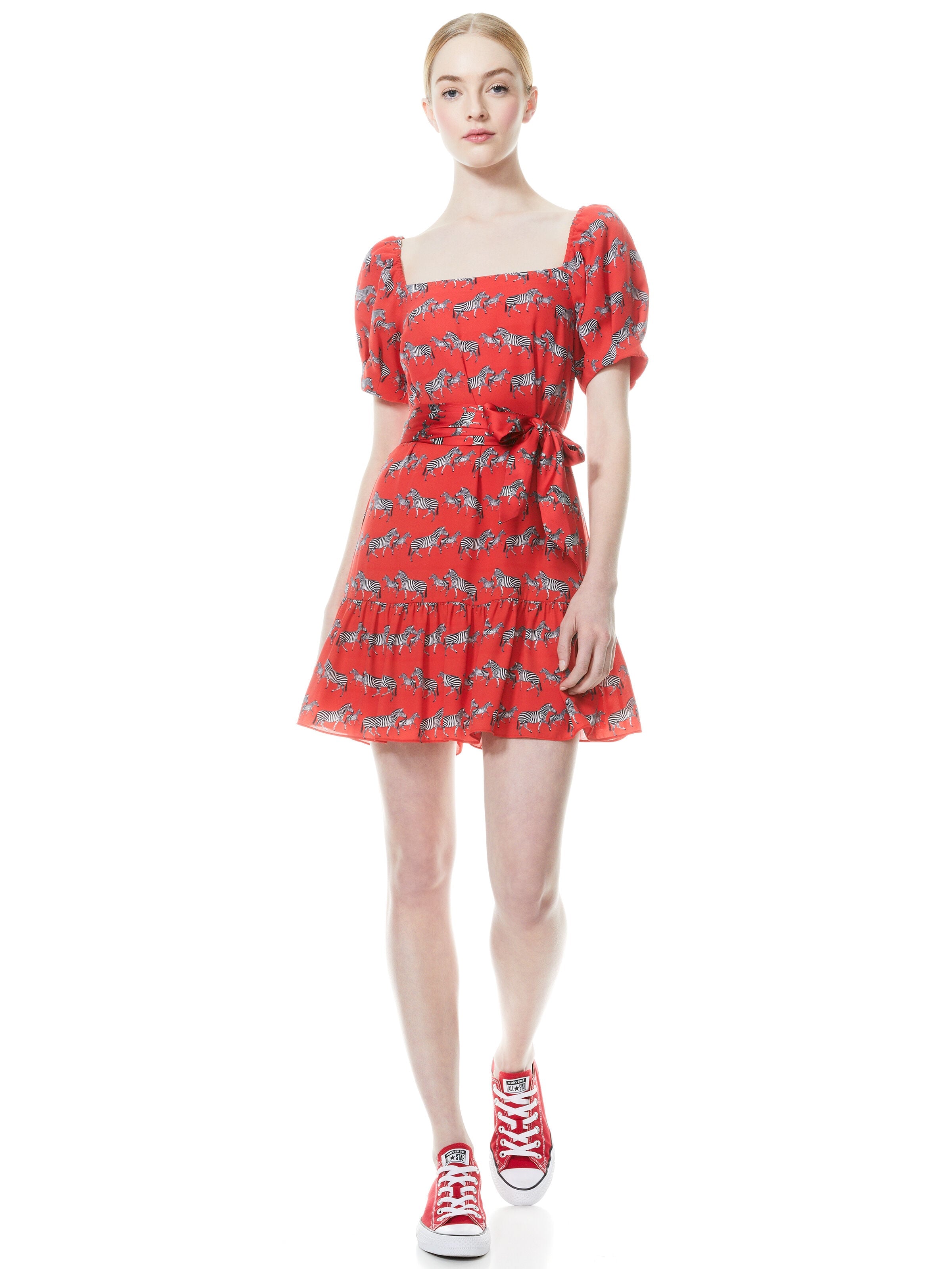 MINIVESTITO COLLETTE CON MANICHE A PALLONETTO