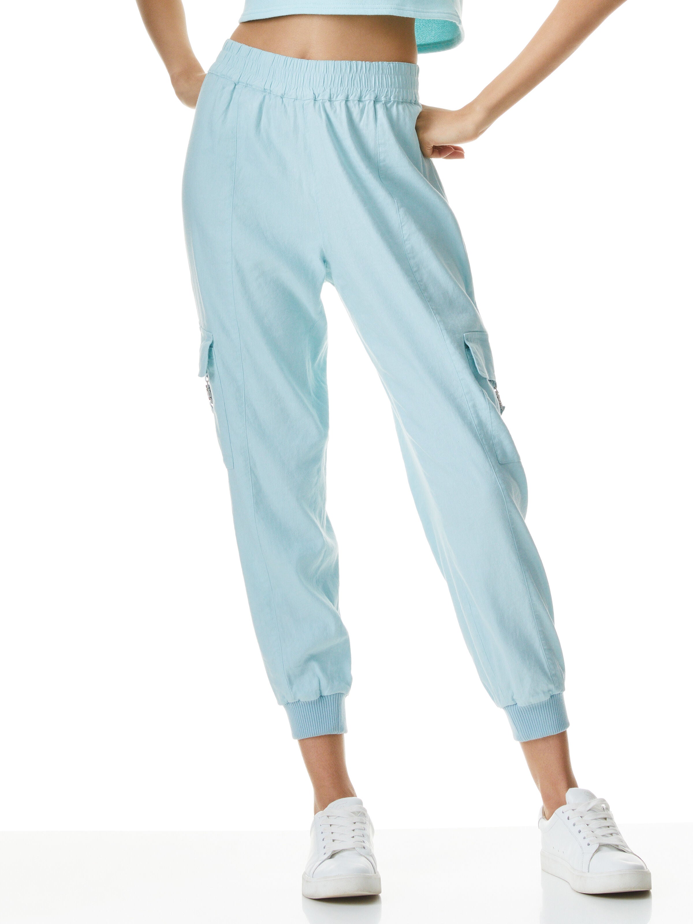 PANTALONE CARGO VITA ALTA NETA