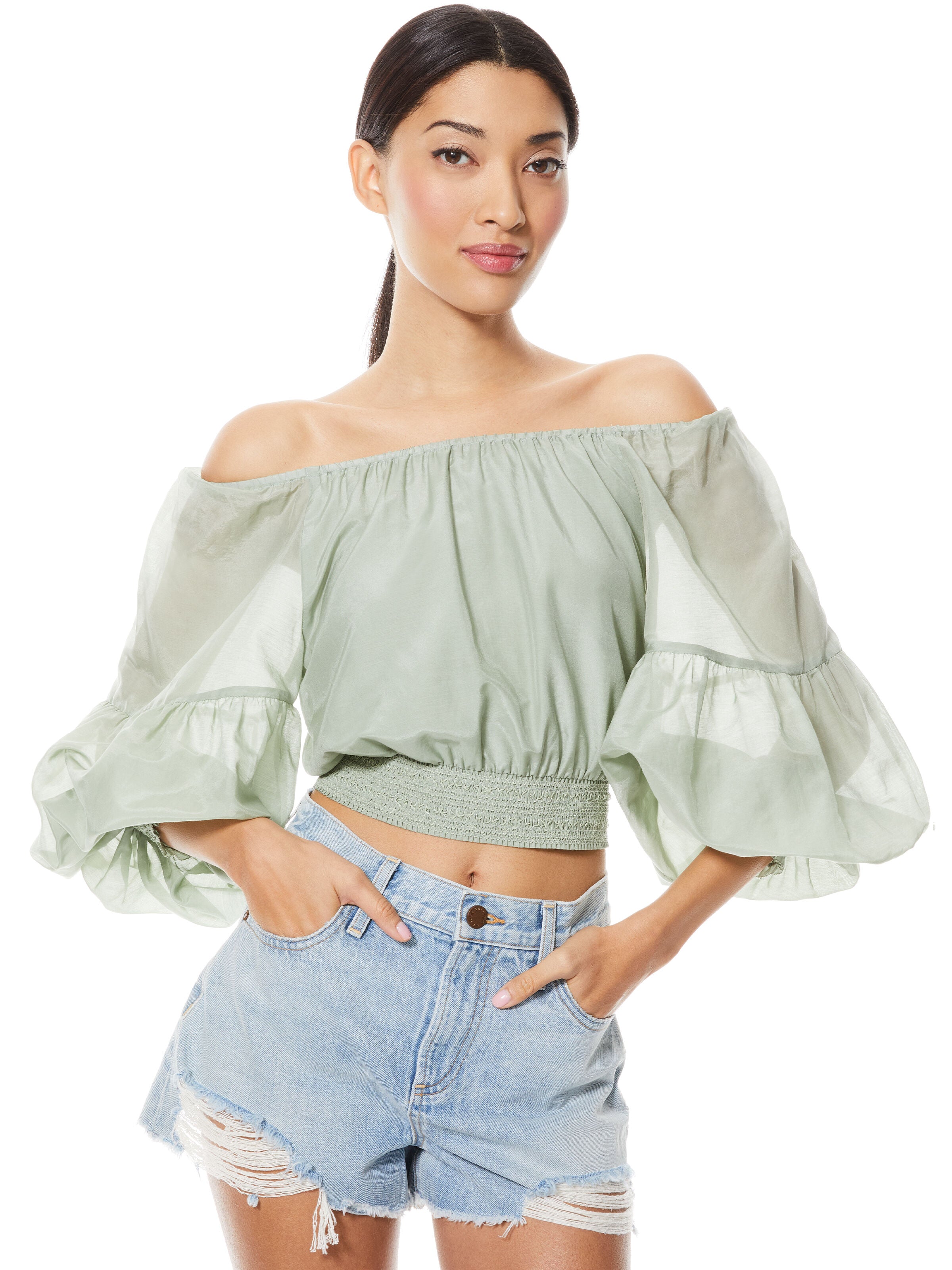 HAUT PAYSAN AZALEA AVEC SMOCKS