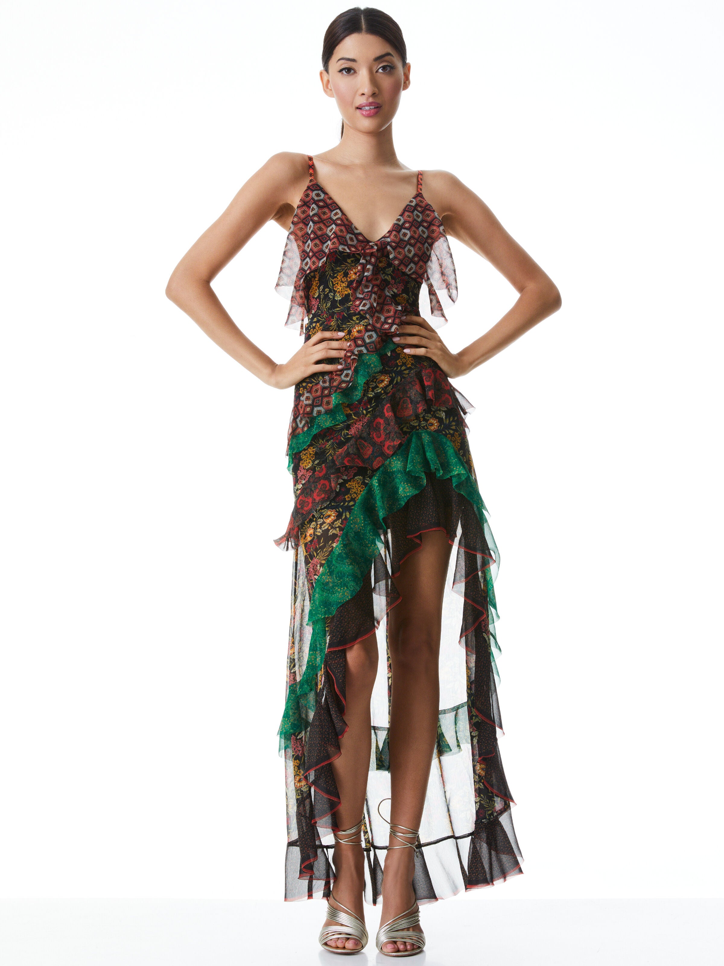 ROBE LAVERNE À DOS EN DENTELLE