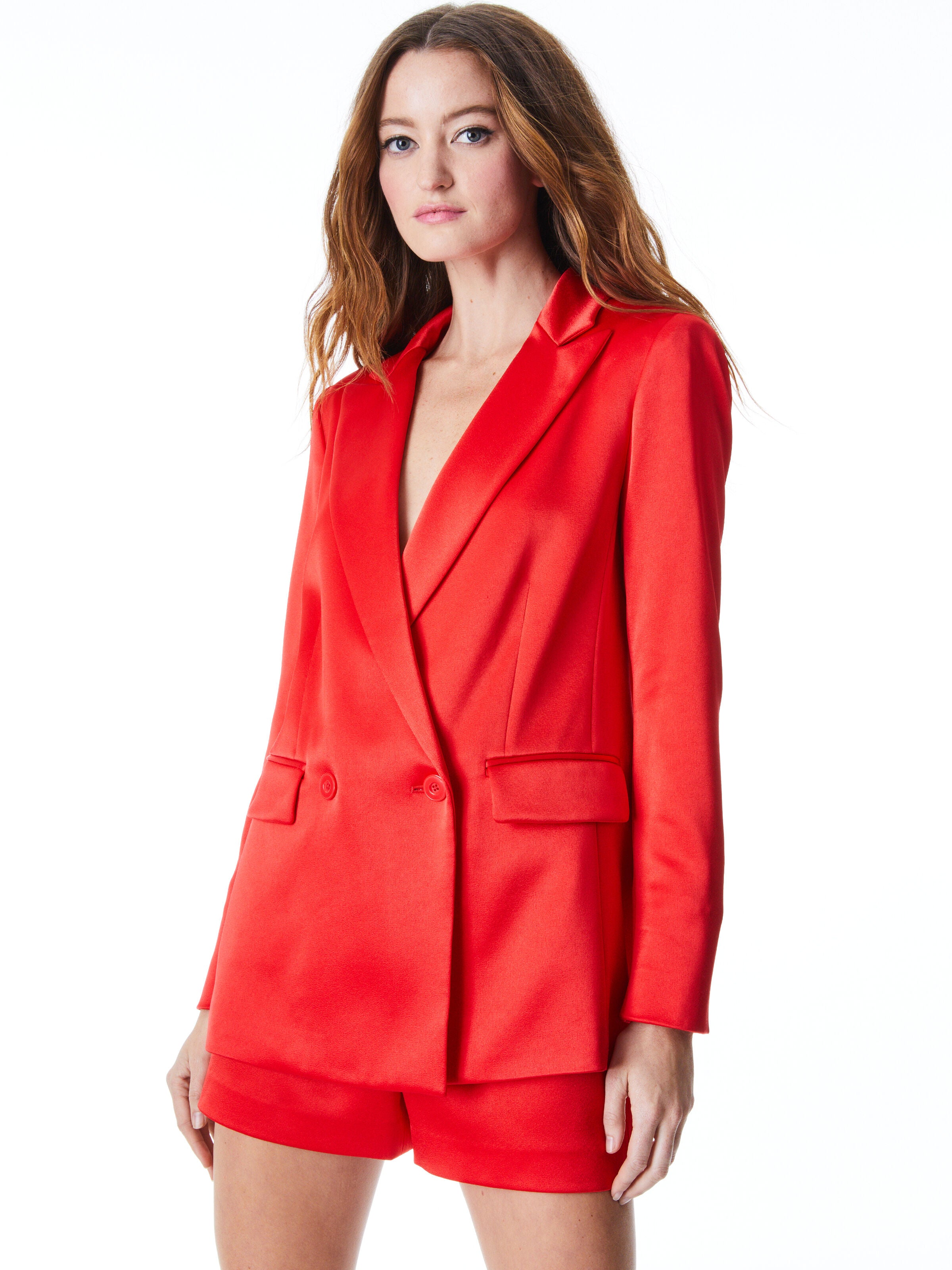 JUSTIN BUTTON FRONT BLAZER