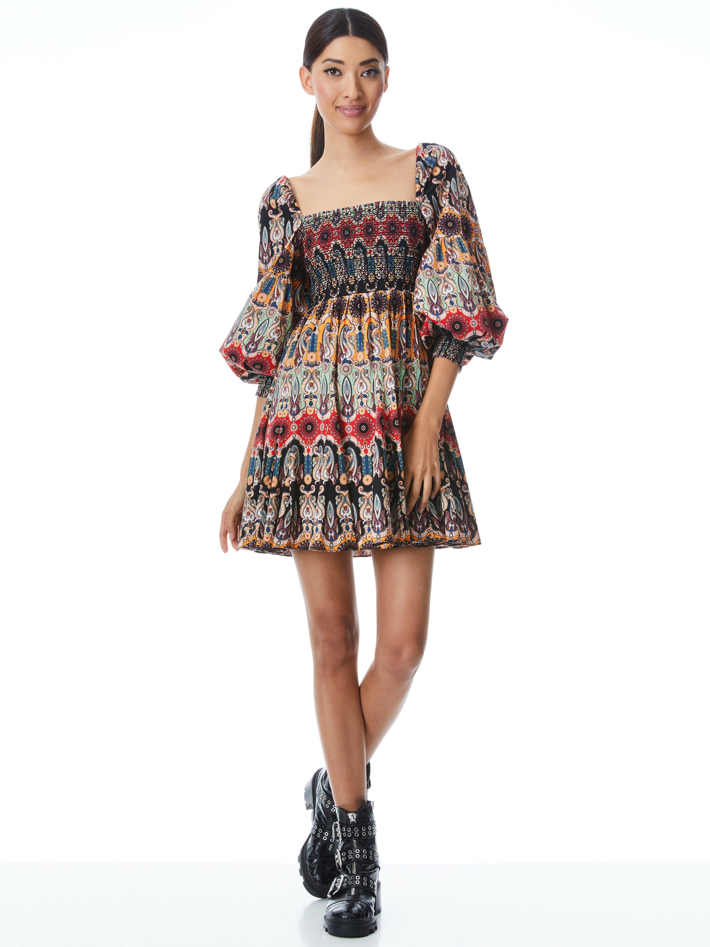 ROBE COURTE TAILLE EMPIRE JULISSA