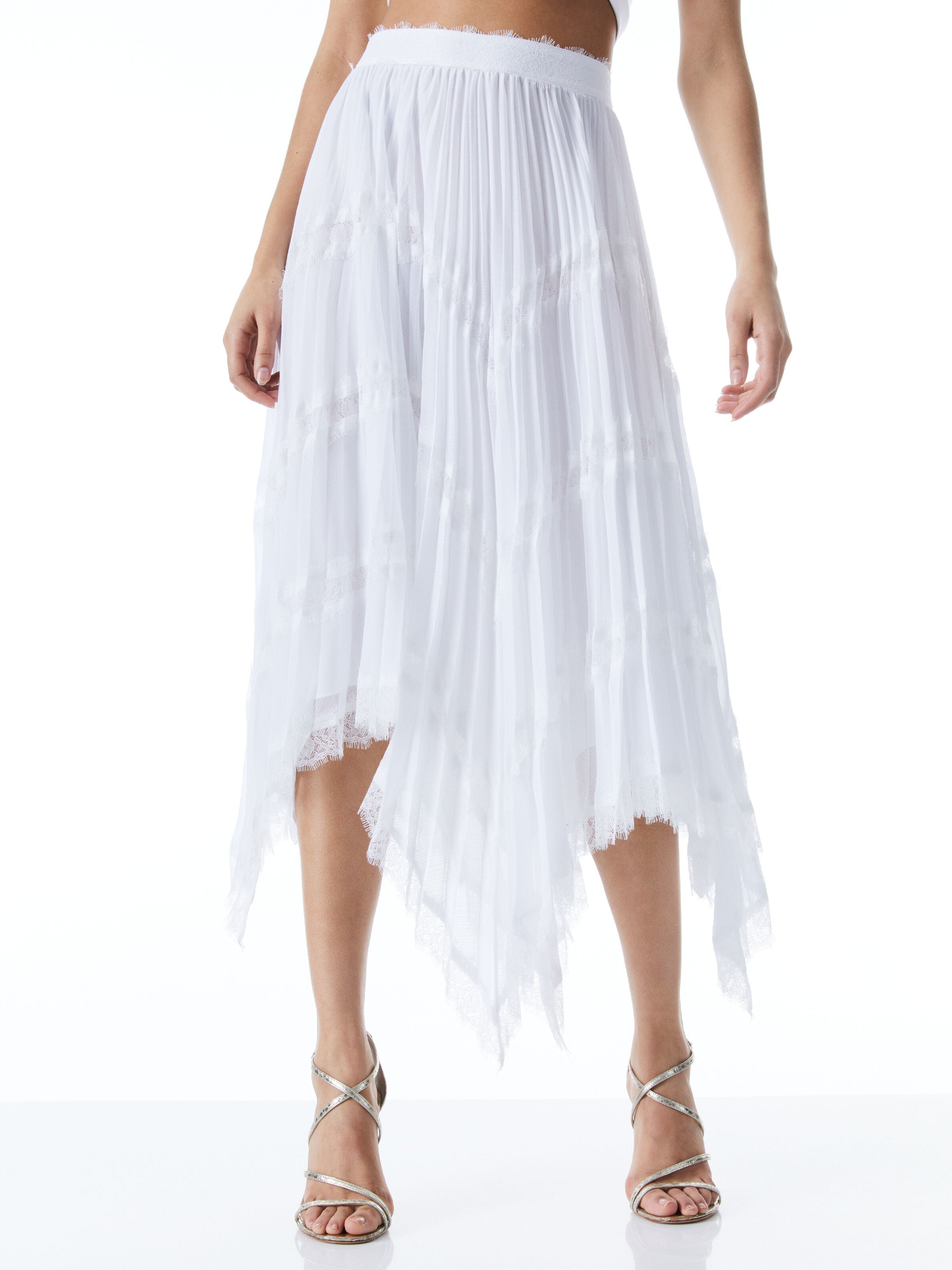 KATZ PLEATED MAXI SKIRT