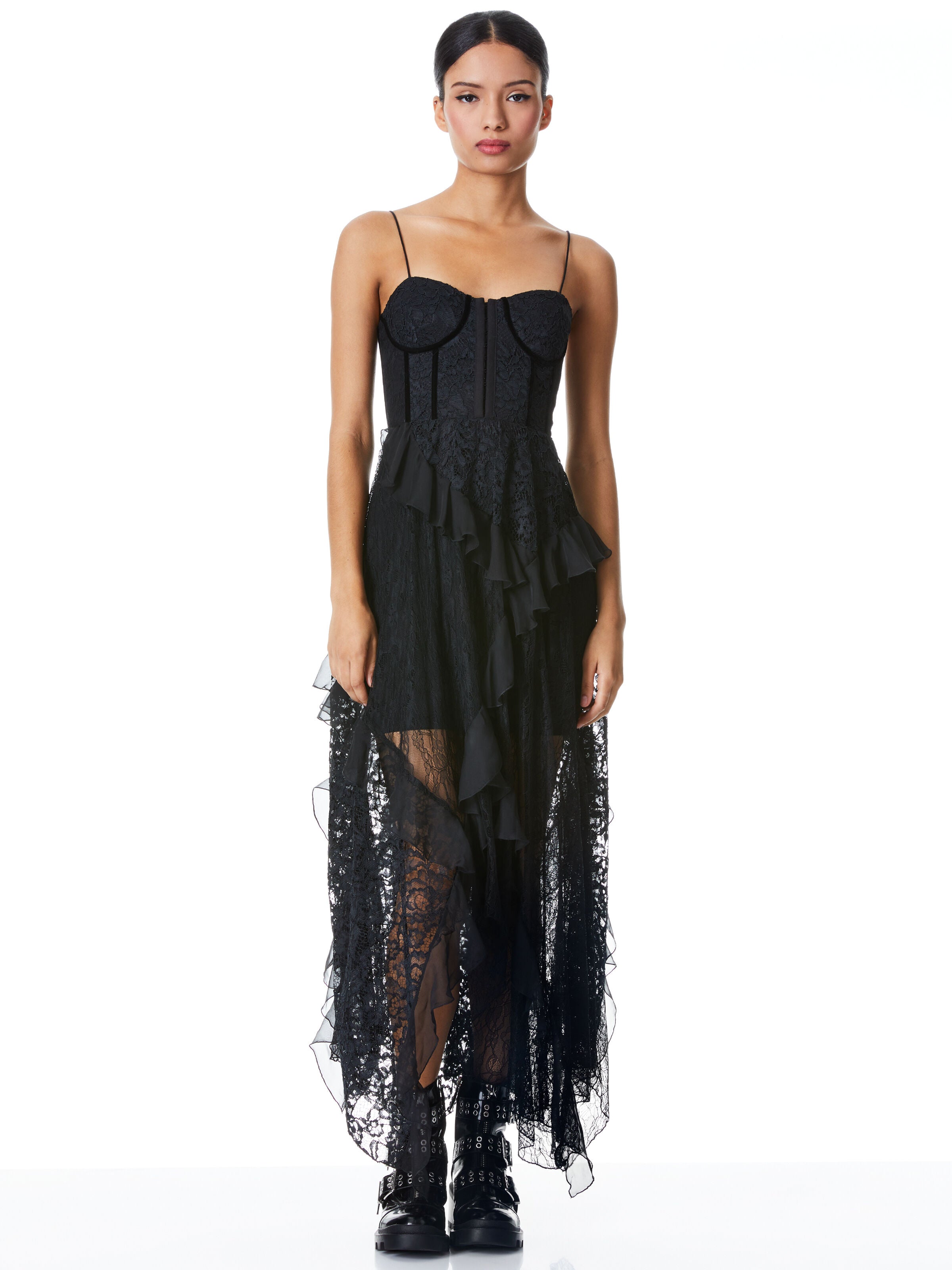 ABITO A CORSETTO ASIMMETRICO JEMMA LACE
