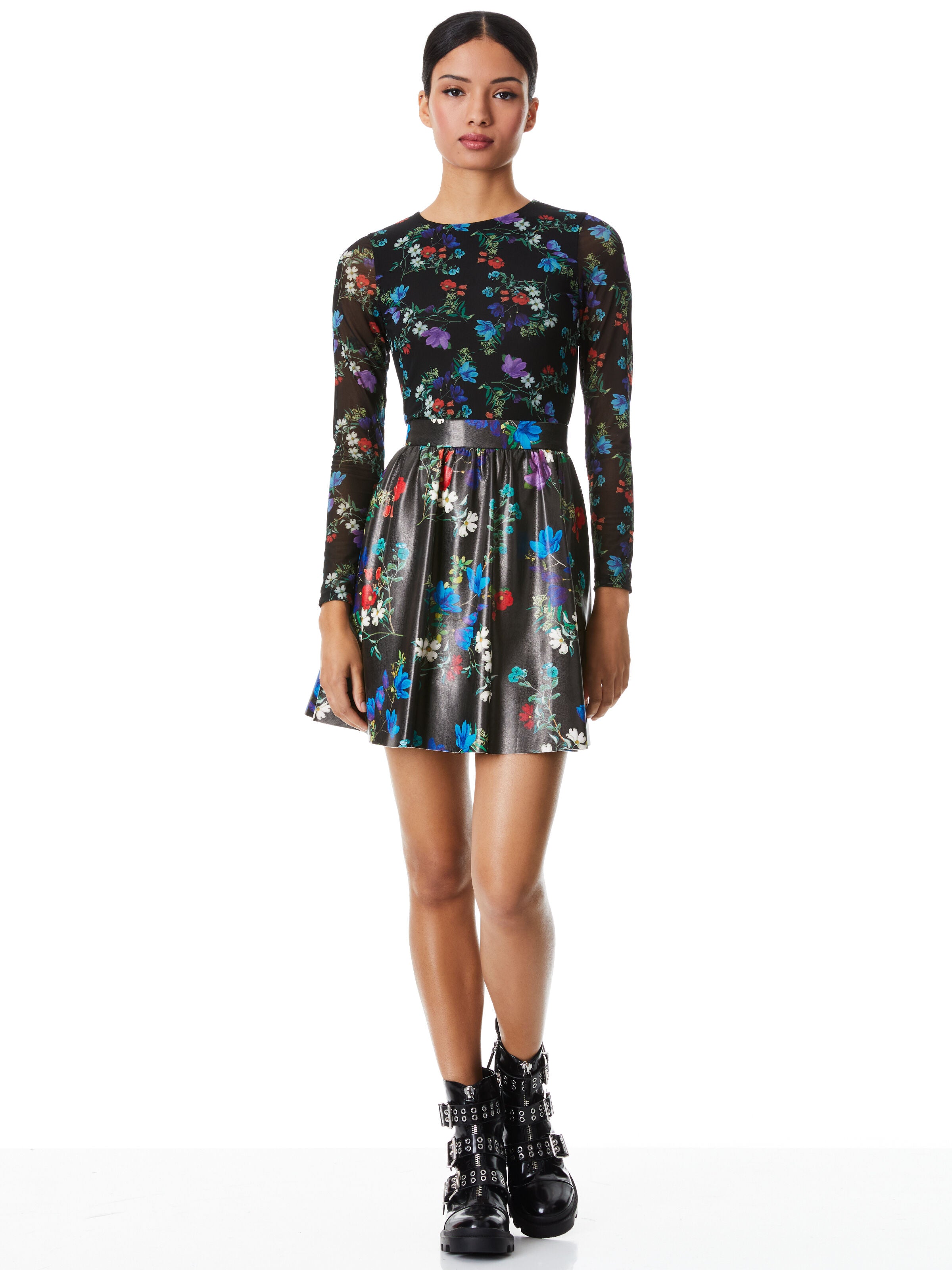 CHARA VEGAN MINI DRESS