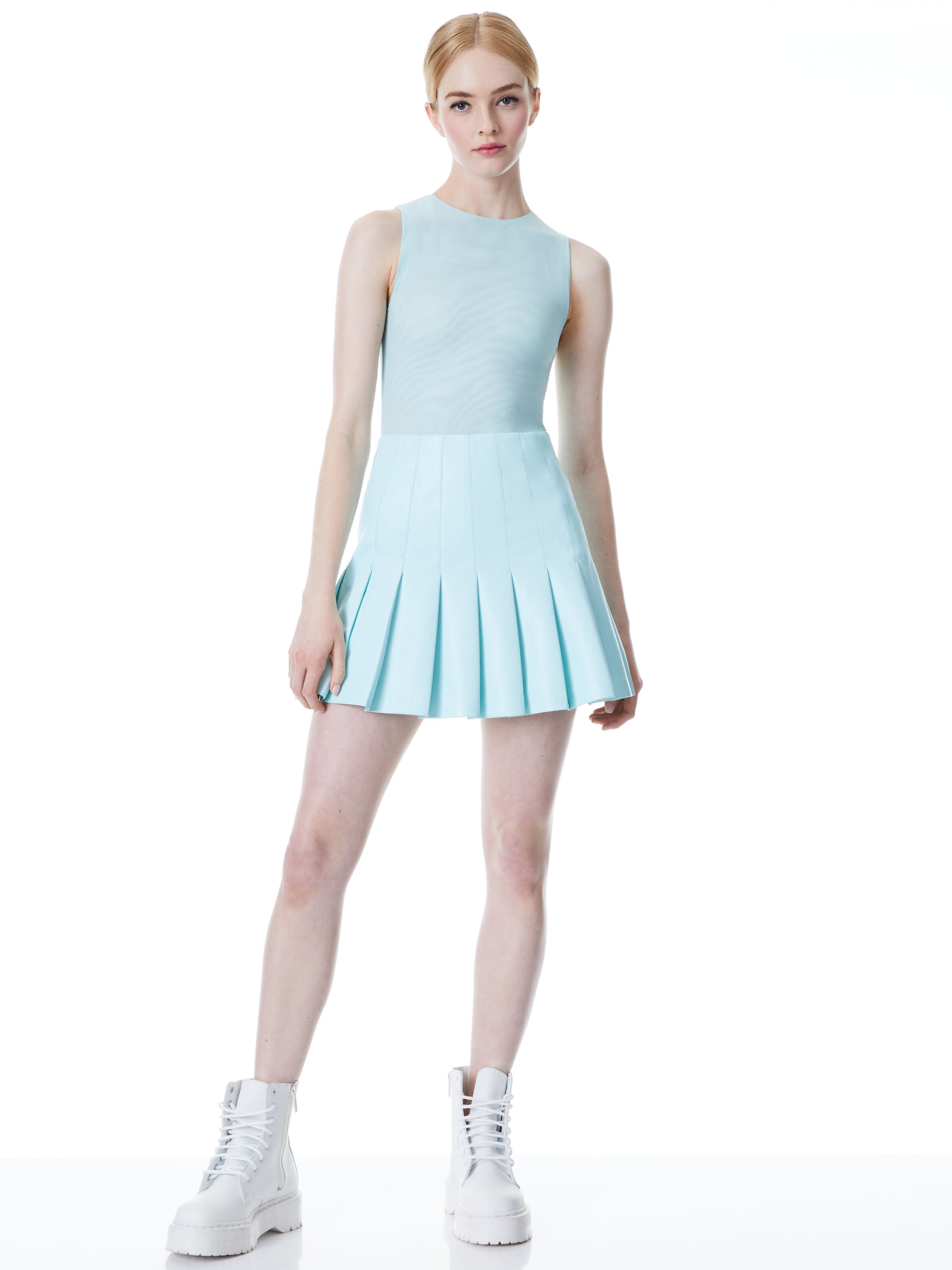 CHARA VEGAN MINI DRESS