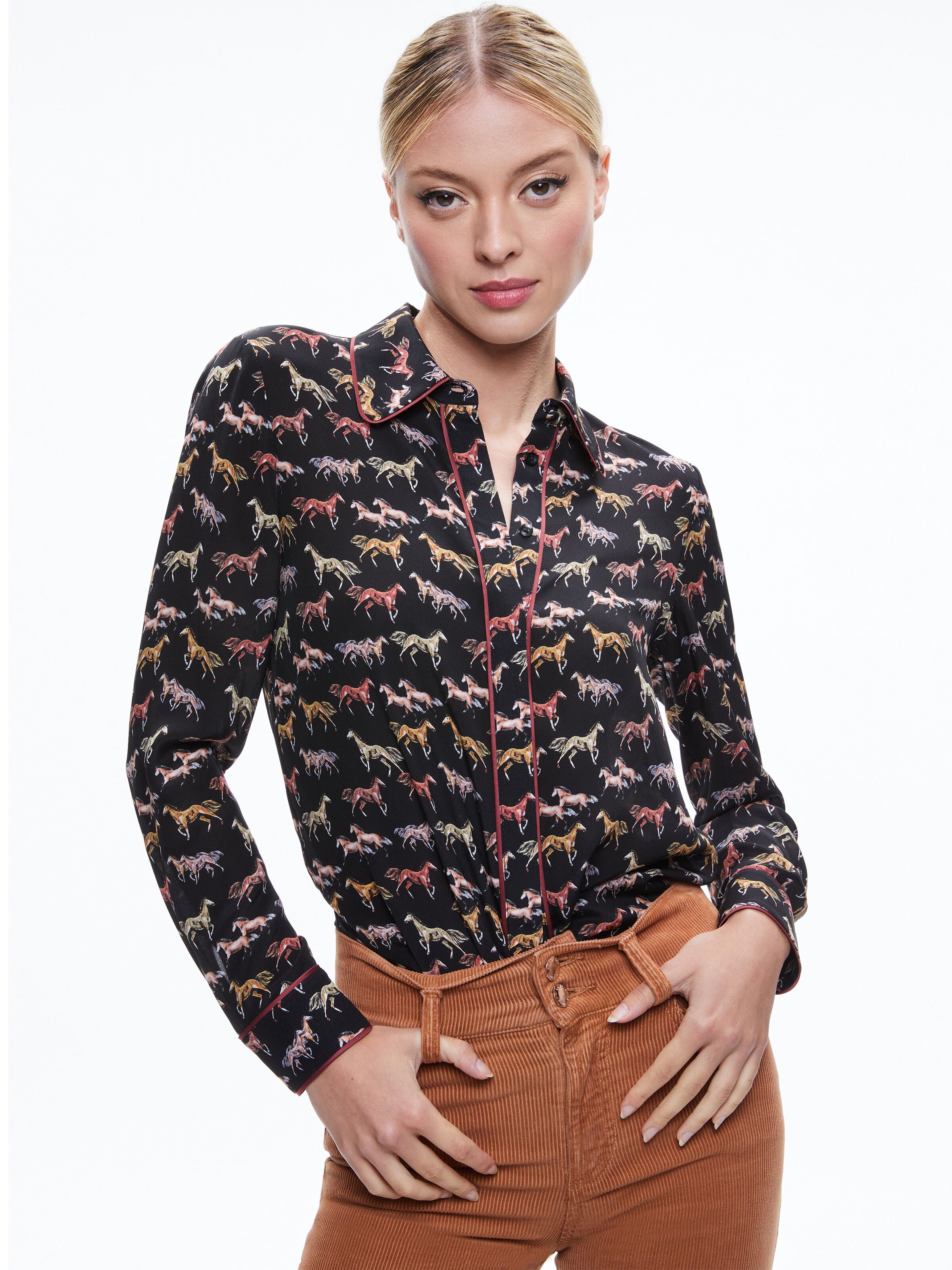 BLOUSE EN SOIE WILLA