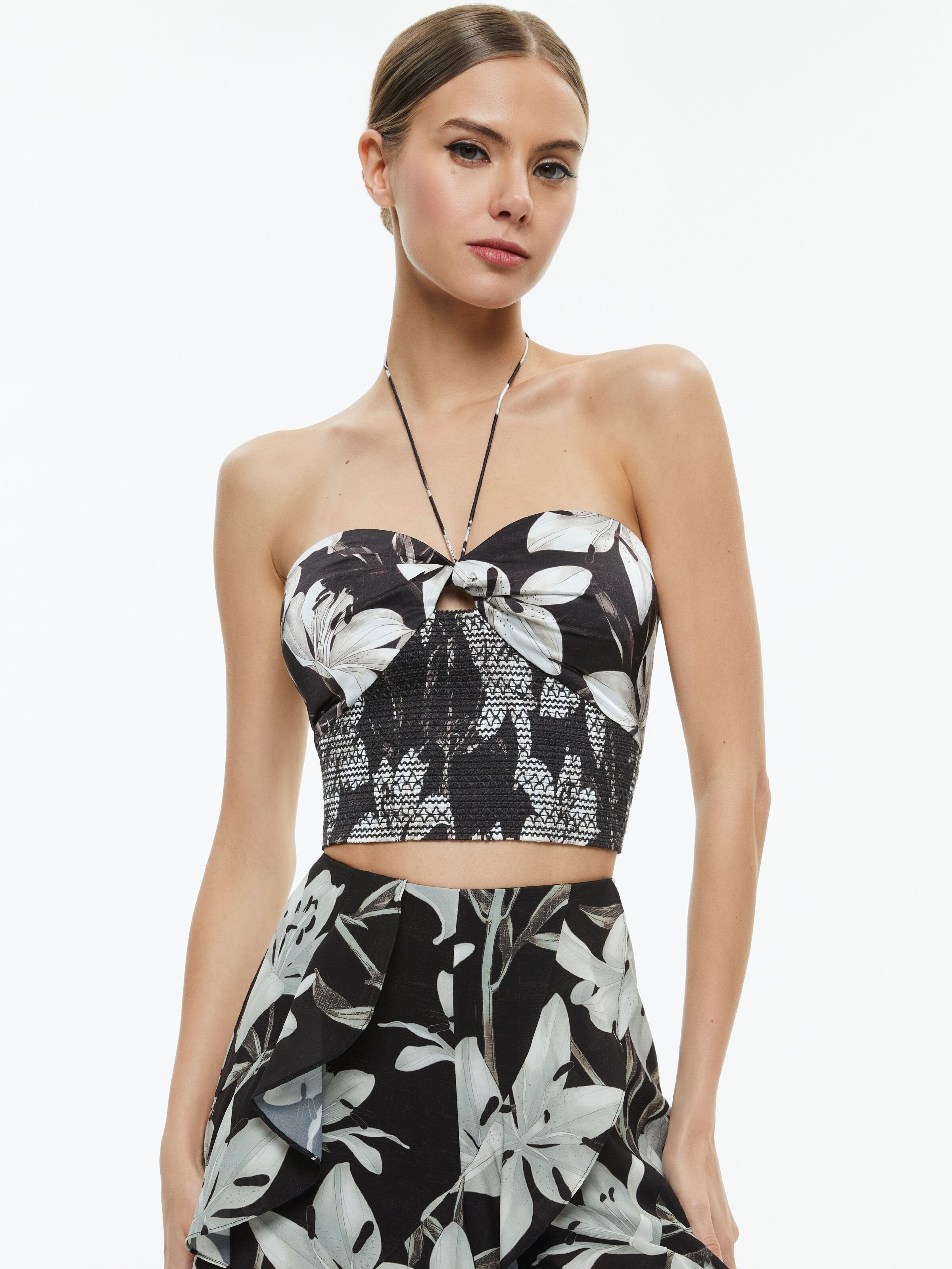 HAUT COURT COL HALTER LIVIA