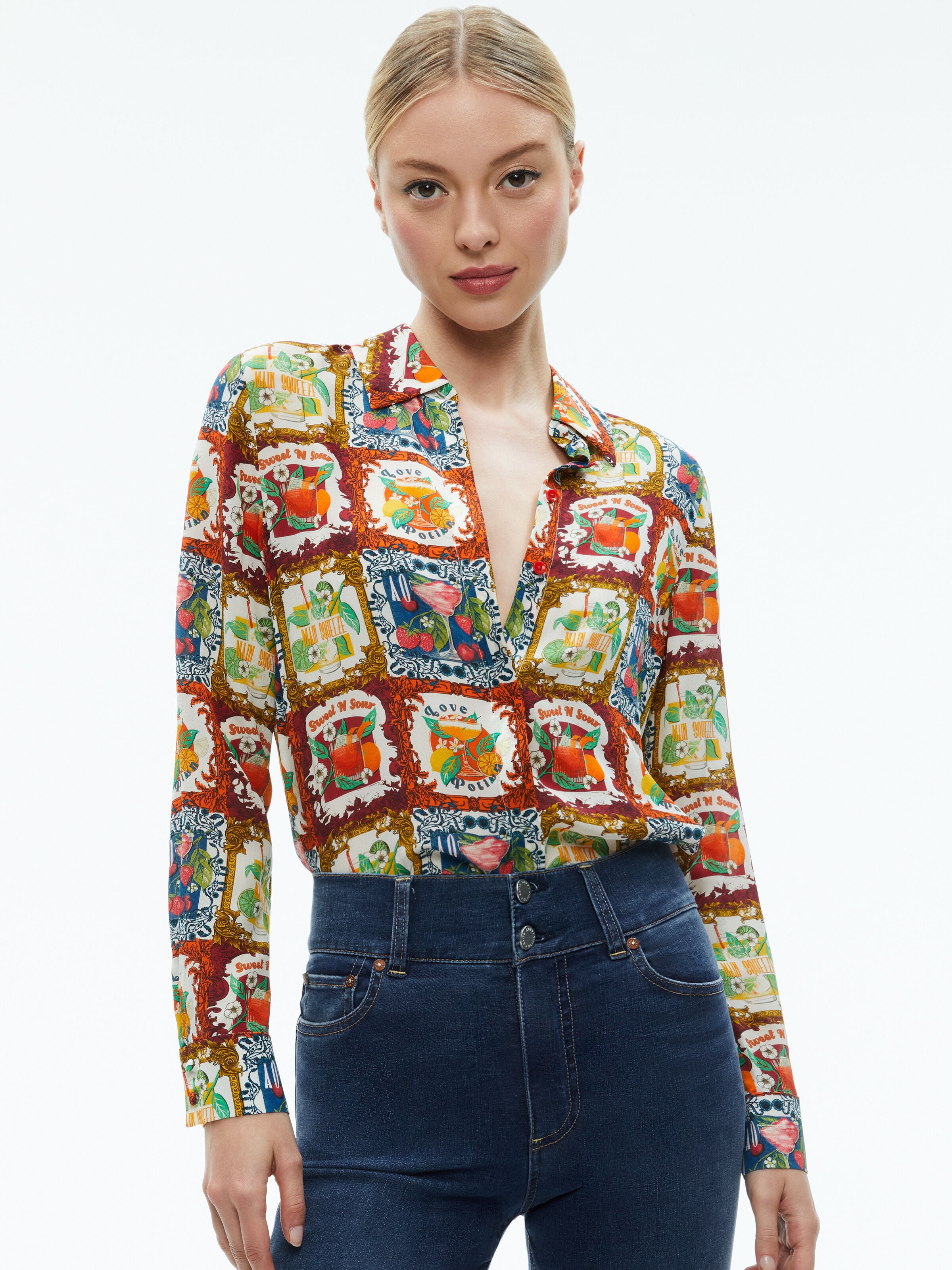 CAMICIA IN SETA WILLA