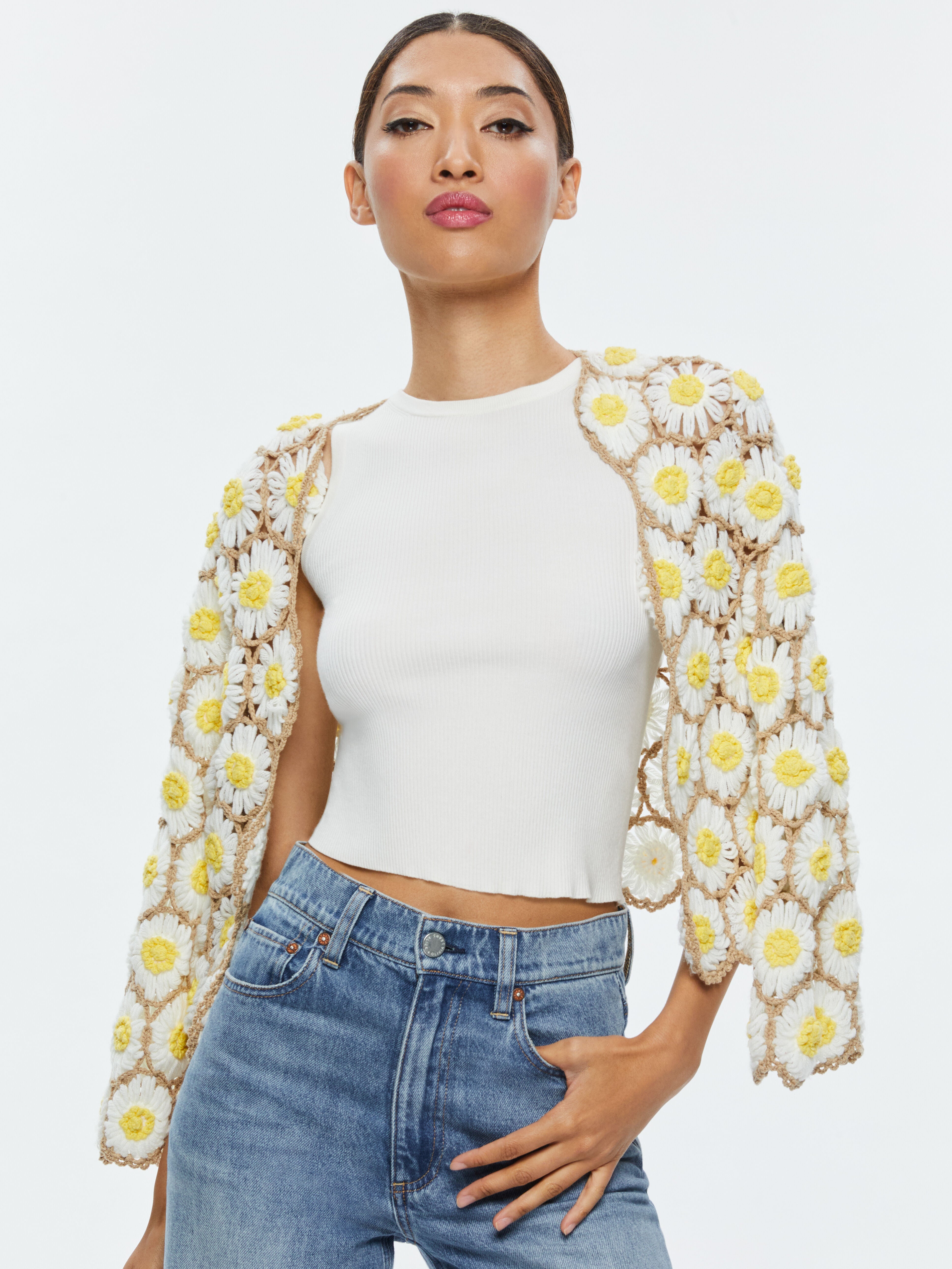 Gilet en crochet Anderson Daisy