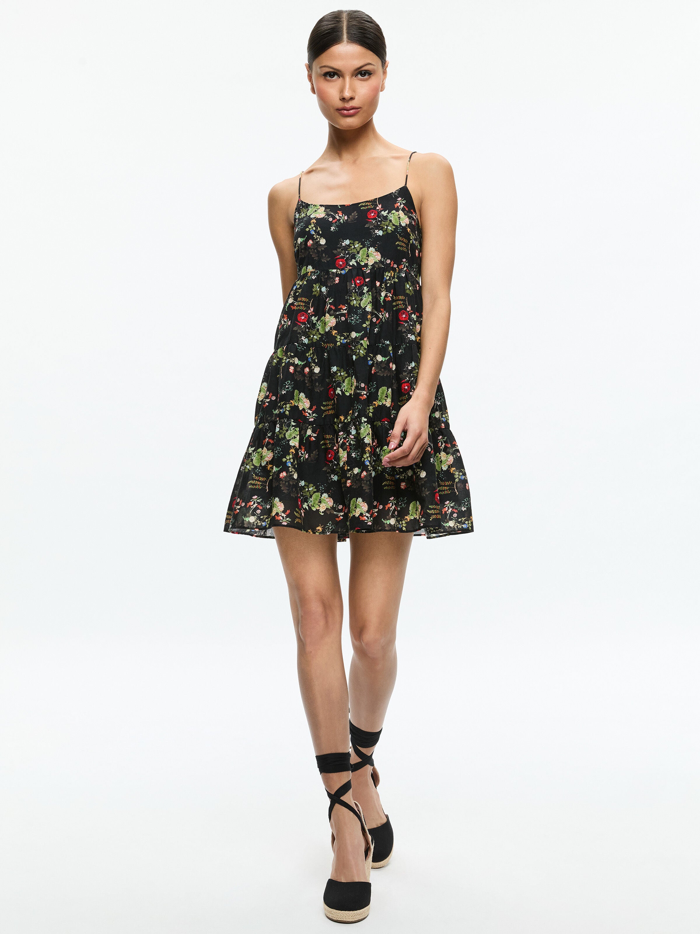 COLLEN SPAGHETTI STRAP MINI DRESS