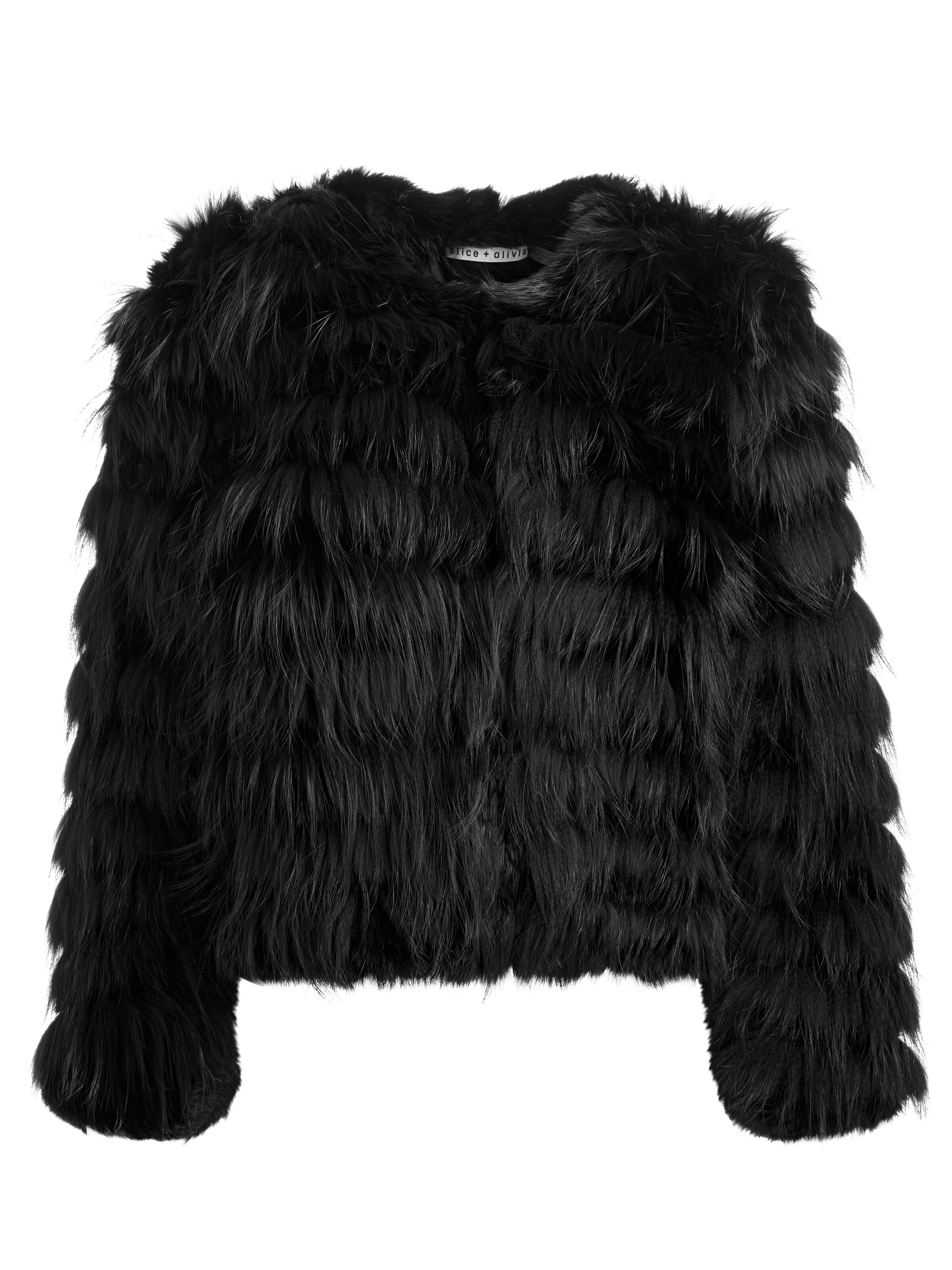FAWN FUR JACKET