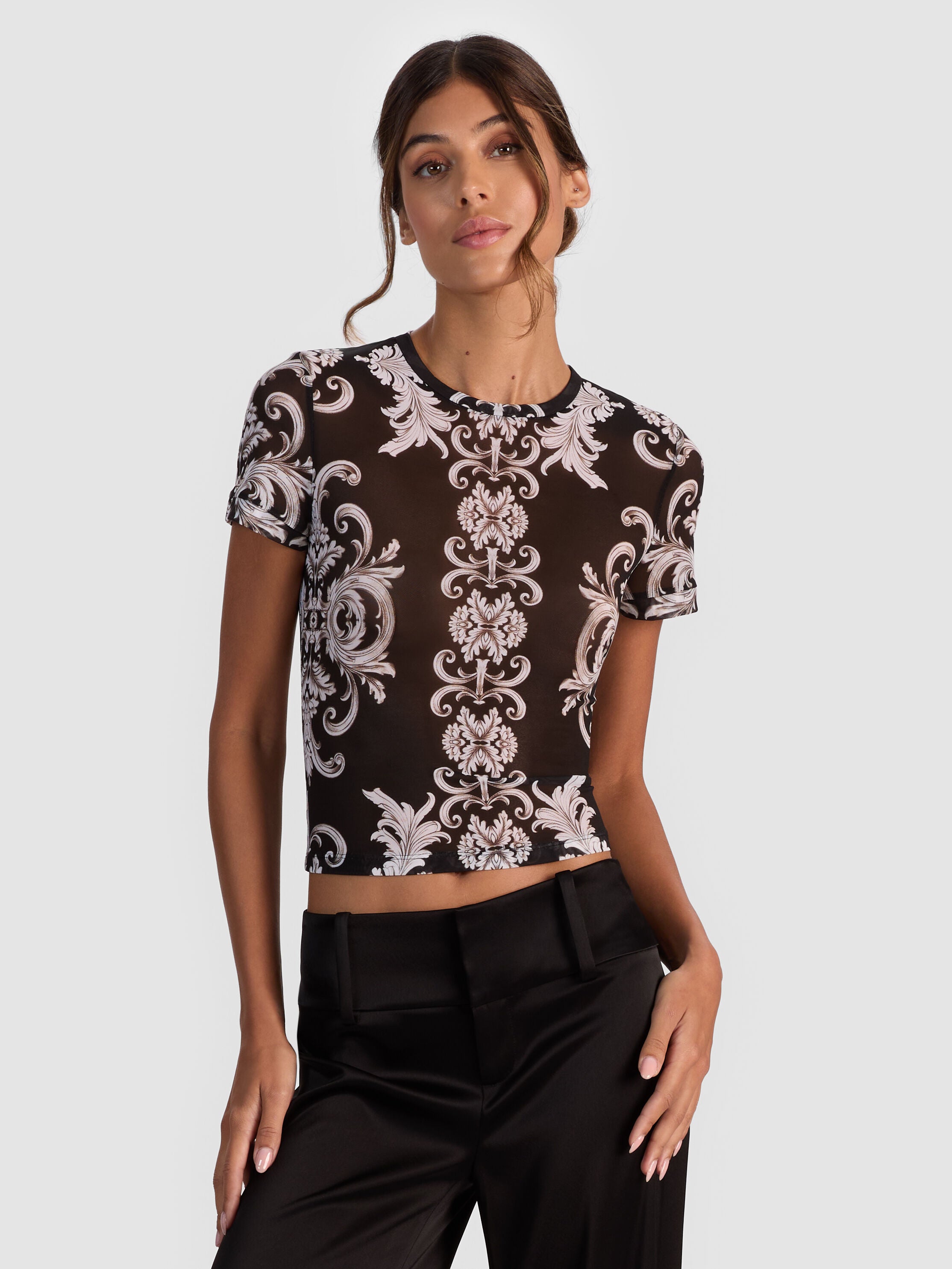 TESS MESH TEE