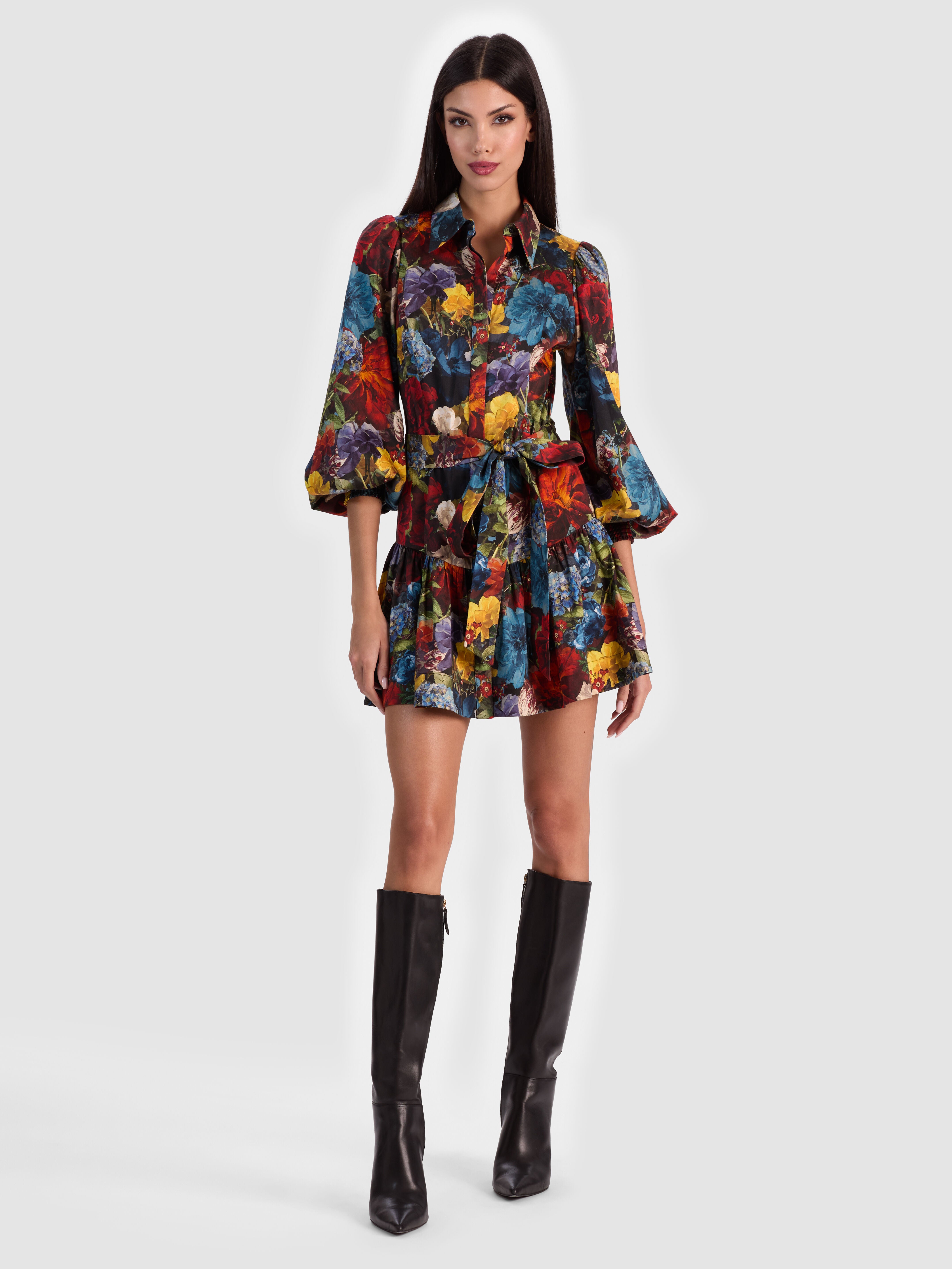LILY MINI SHIRT DRESS