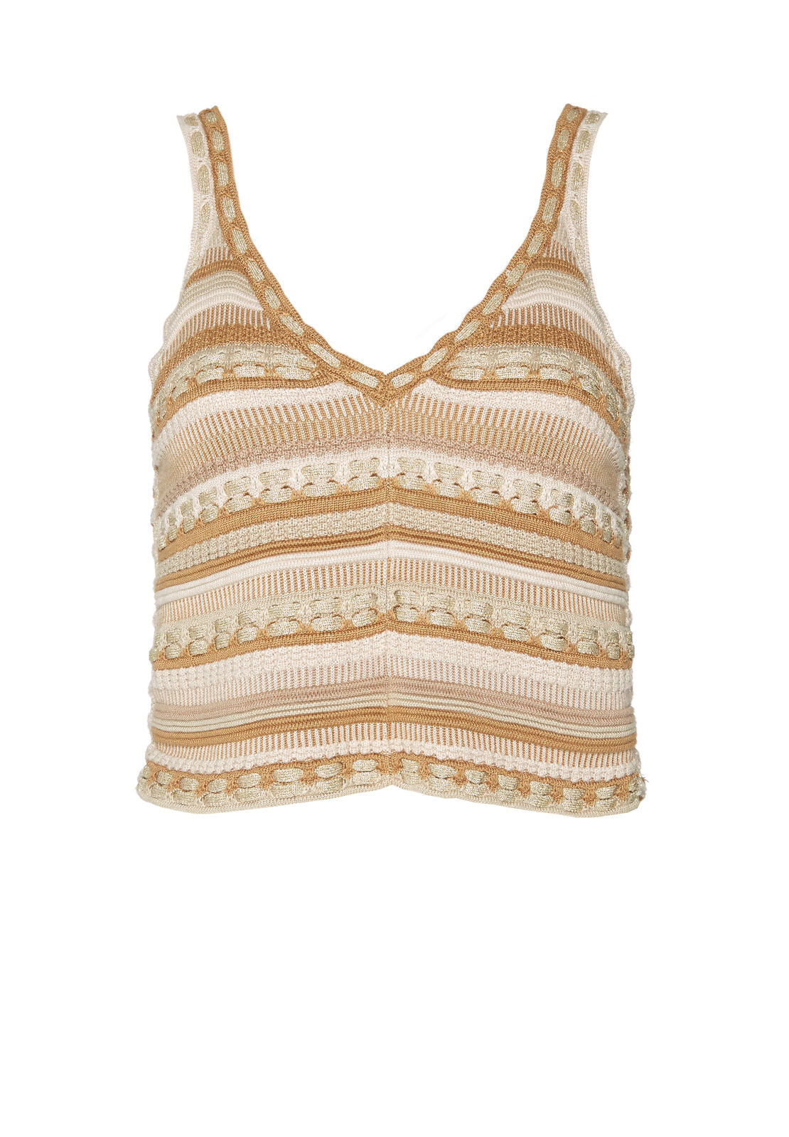SANDRINE CROCHET CROP TANK