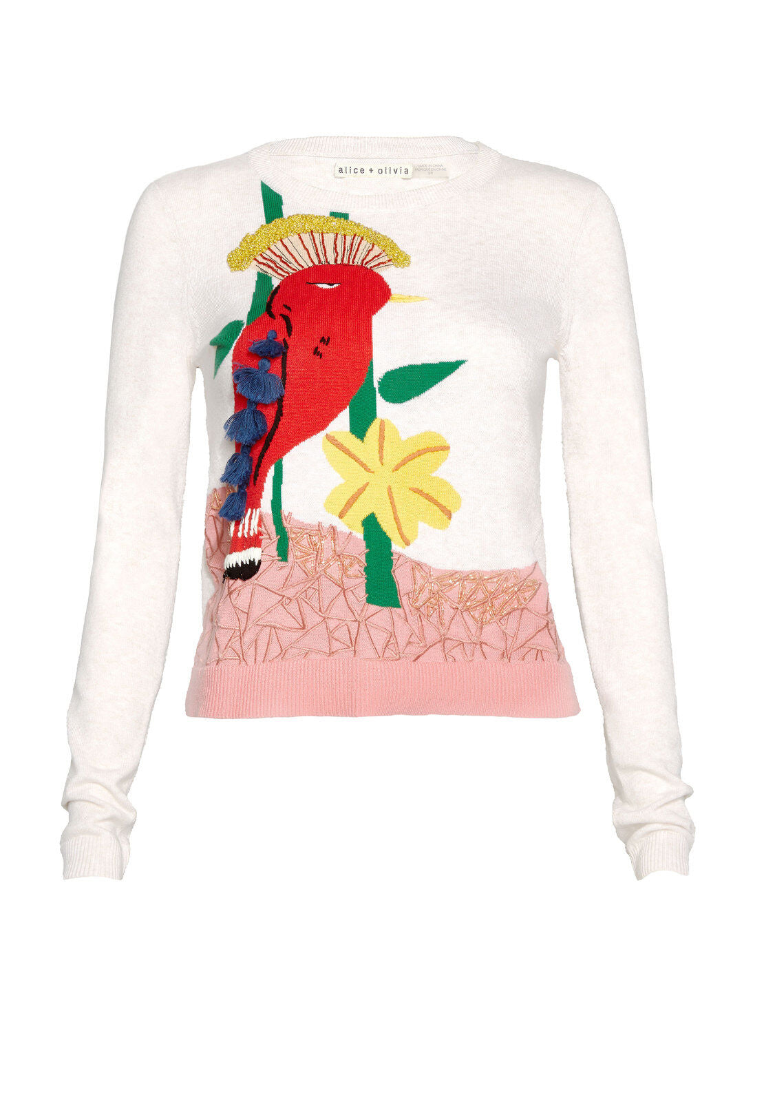 CONNIE BIRD EMBELL PULLOVER