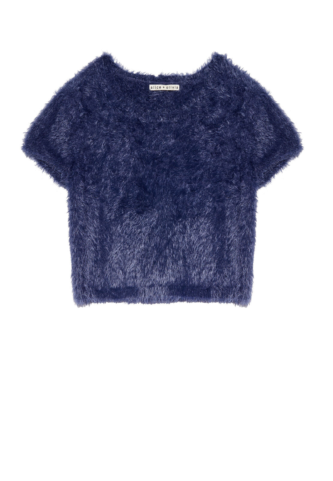 CIARA FURRY MAGLIONE CORTO A MANICHE CORTE