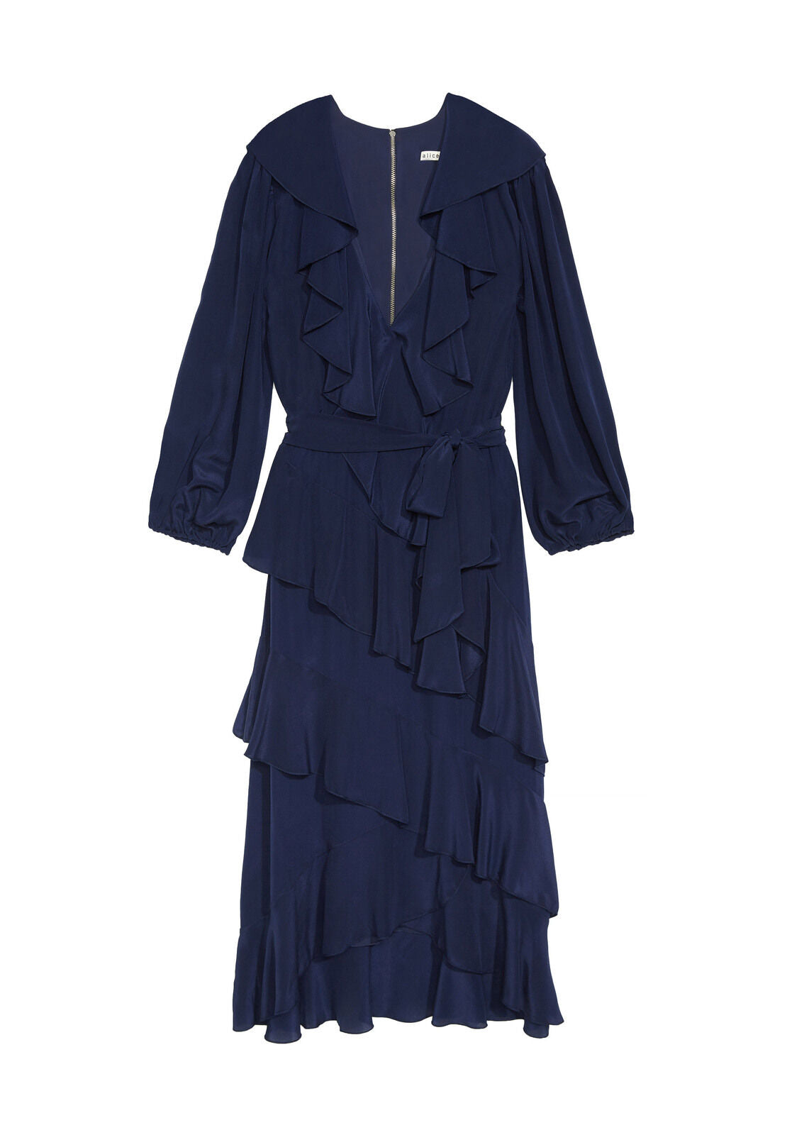 ROBE KYE V NK À VOLANTS AVEC NŒUD