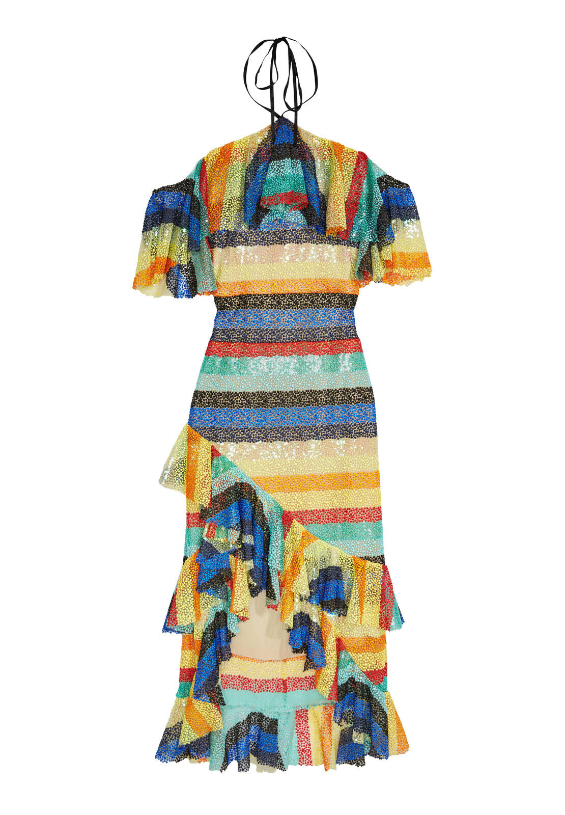 ROBE COURTE ANNABETH ÉPAULES DÉNUDÉES