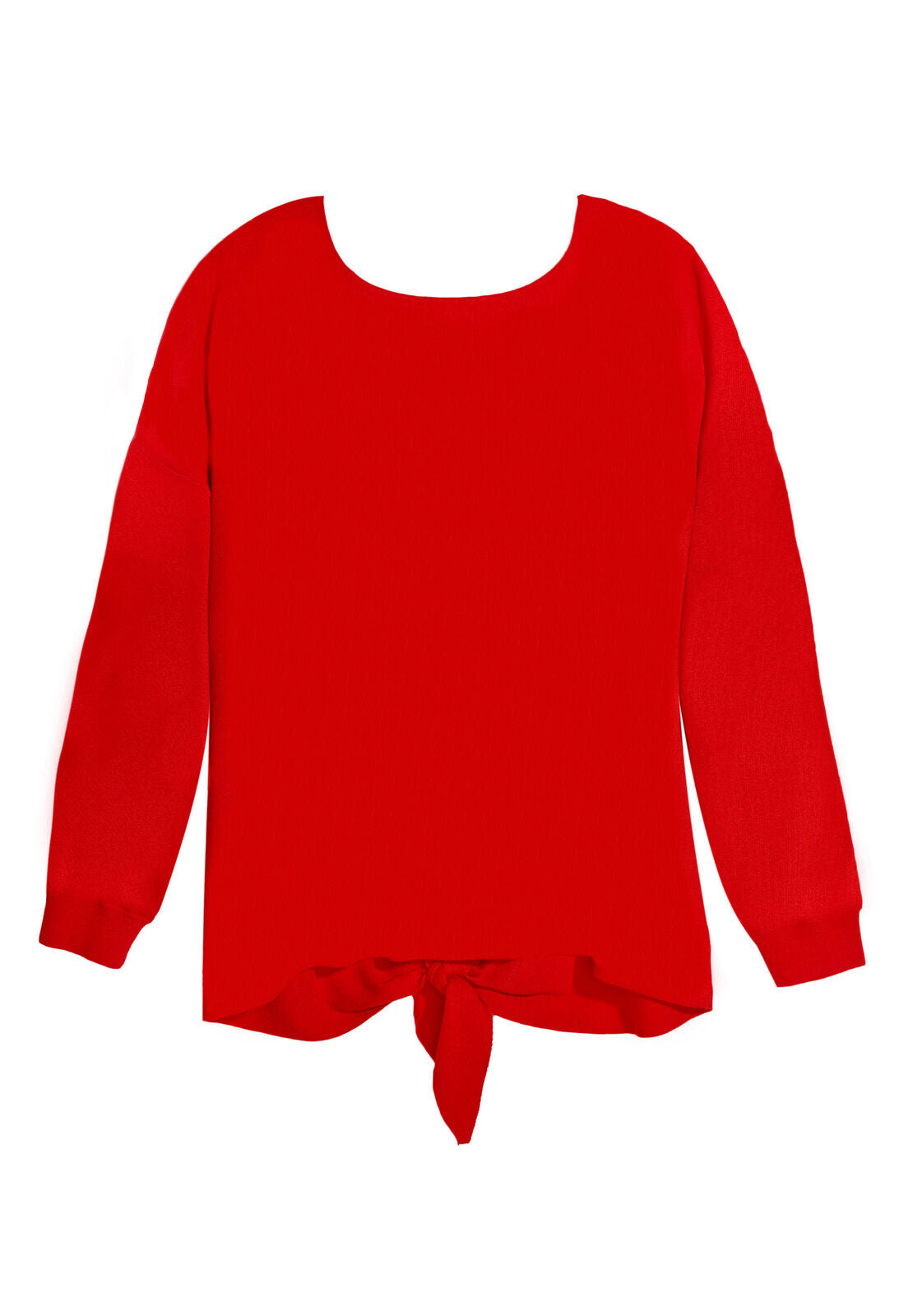 MAGLIONE OLIVA CON GIOCO DI LACCI SULLA SCHIENA