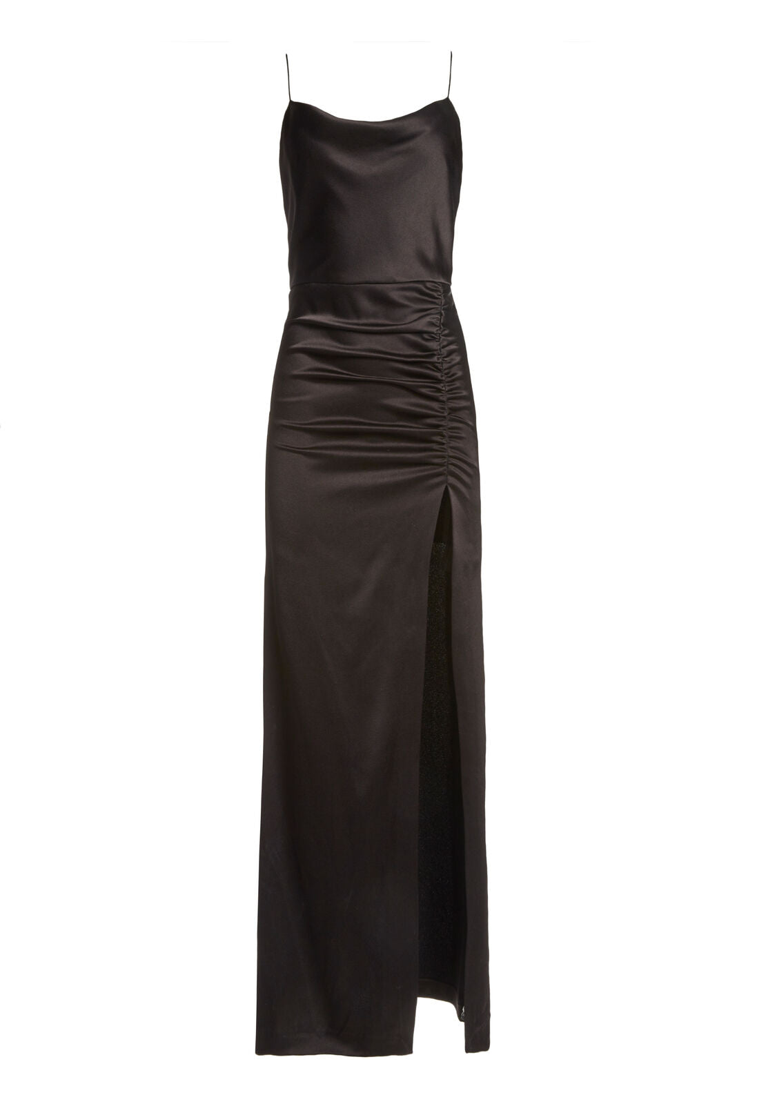 DIANA COWL NK HIGH SLIT MAXI