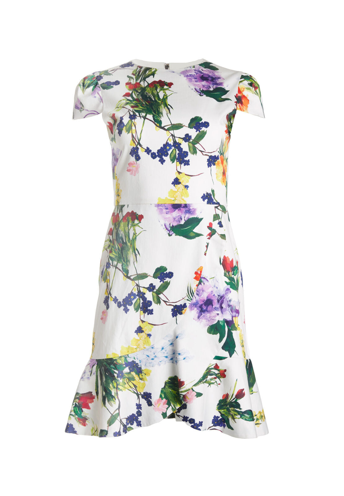 KIRBY RUFFLE SS DRESS
