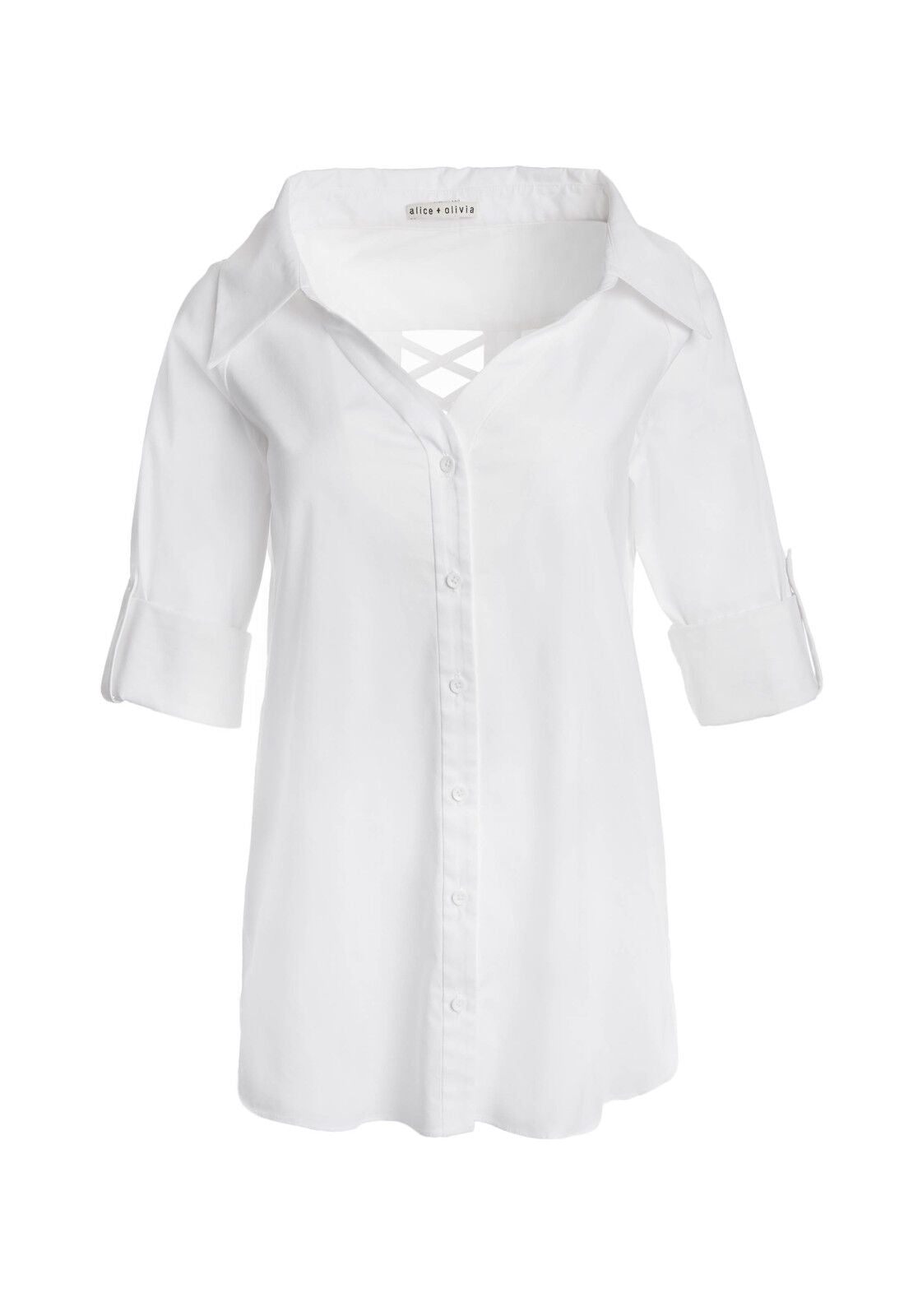 FINN CROSS BK BLOUSE DÉCOUPE