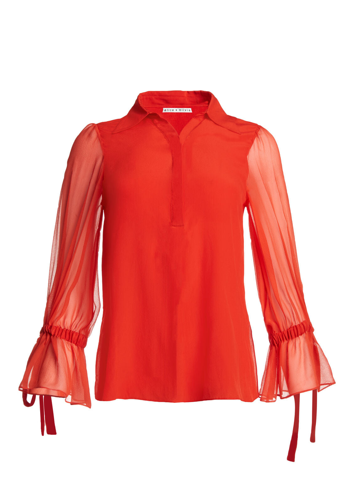 GERALDINE BOW SLV TUNIC