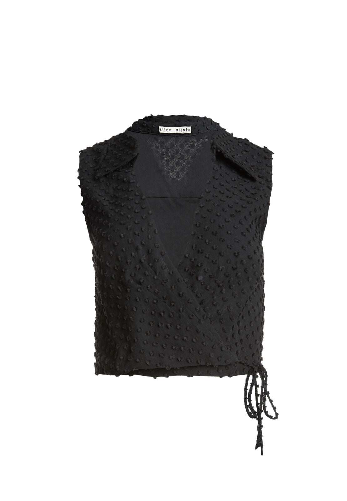 ROSEANN COLLARED CROP TOP