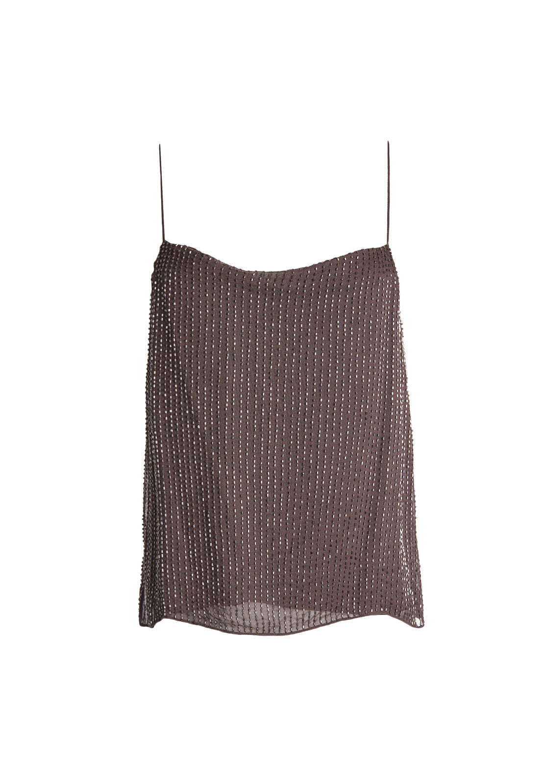 HARMON EMBELL TOP A SOTTOVESTE CON DRAPÈ