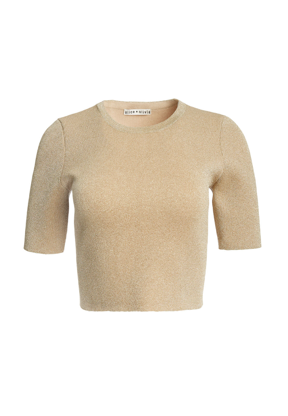 CIARA CREW NK SS CROPPED PLLVR