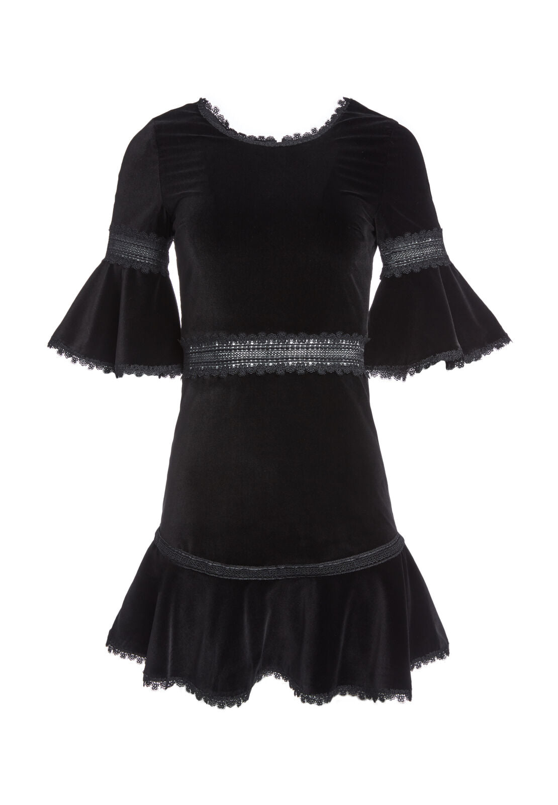 DOLORIS SHRT TRPT SLV FIT FLR
