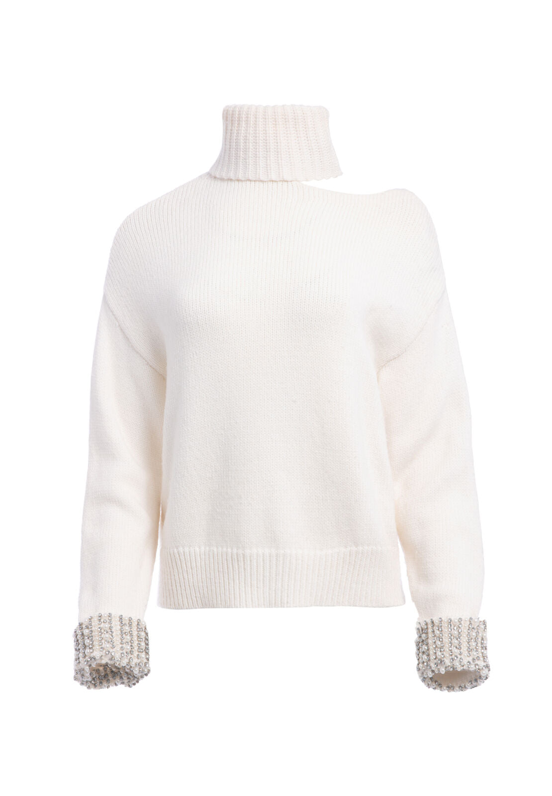 PULL AMPLE DÉCOUPE EN TRICOT GEMINI
