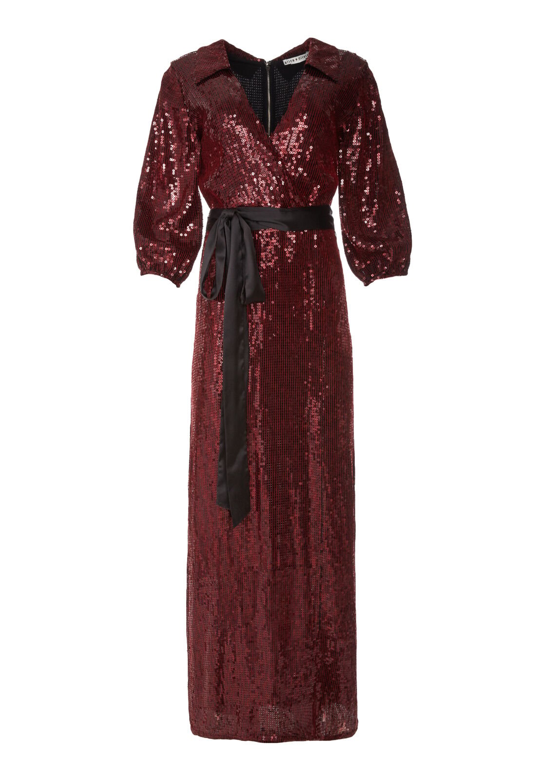 BAYLEY EMBELL MAXI SHIRT DRESS
