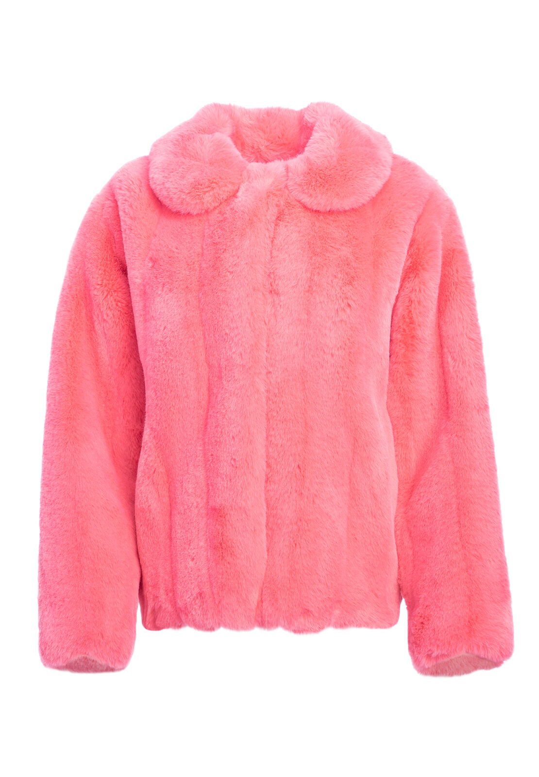 MANTEAU AMPLE EN FAUSSE FOURRURE MARTEL
